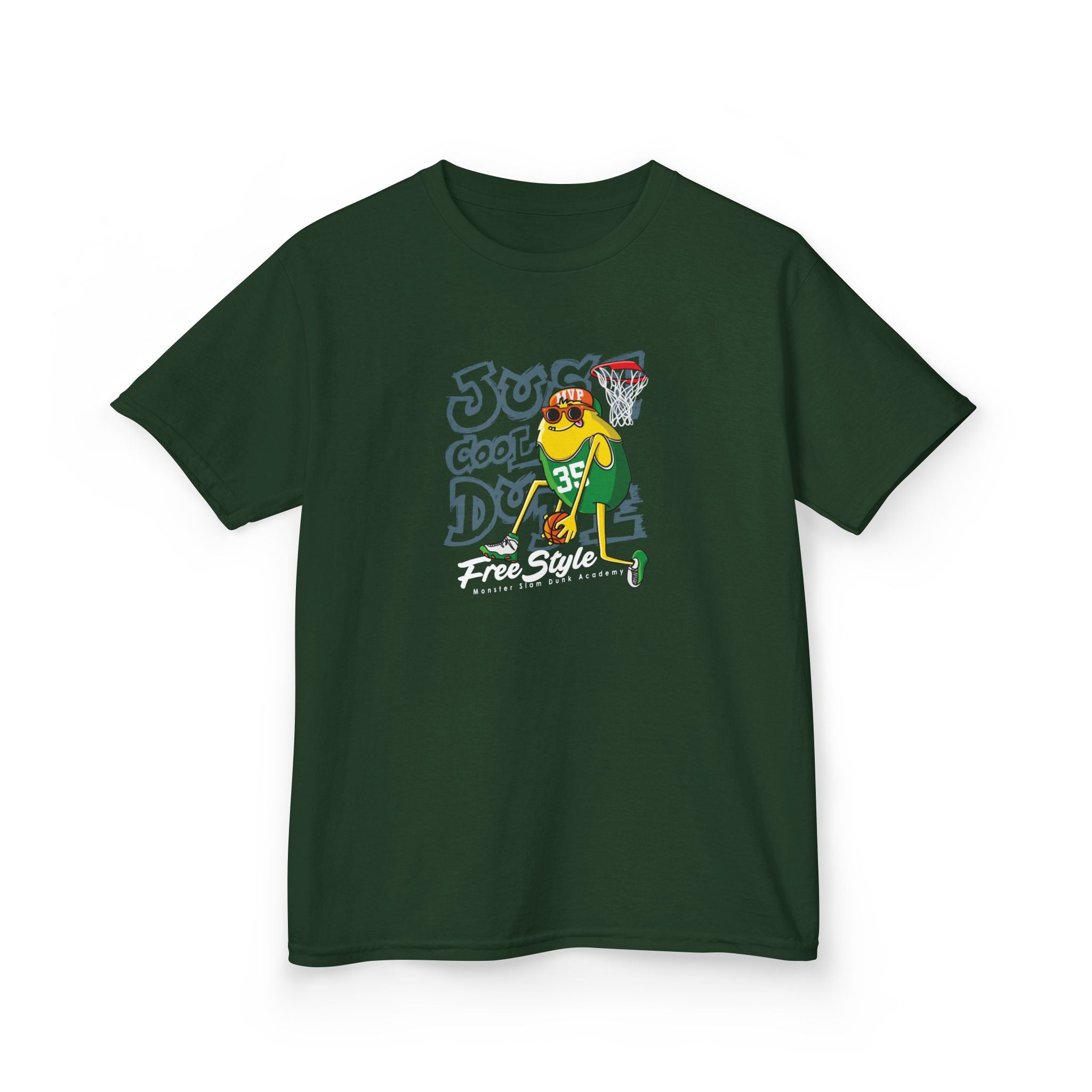 Cool Graphic Tee for Kids - Perfect for Sports and Play, Just Coop Doodle, Basketball Lovers, Gift for Boys, Fun Casual Wear
