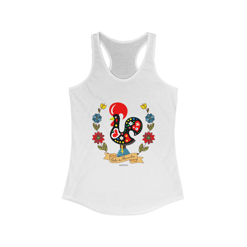 Racerback Tank - Barcelos Rooster Design