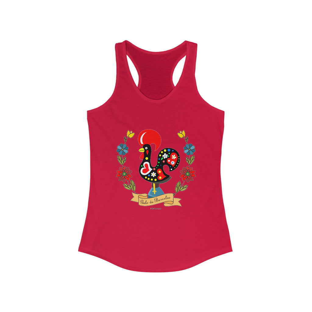 Racerback Tank - Barcelos Rooster Design