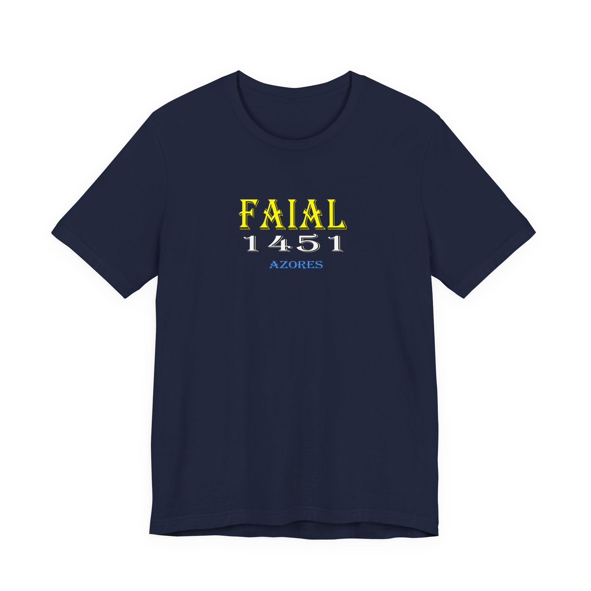 Faial 1451 Graphic Unisex Tee - Casual Azores Style Shirt