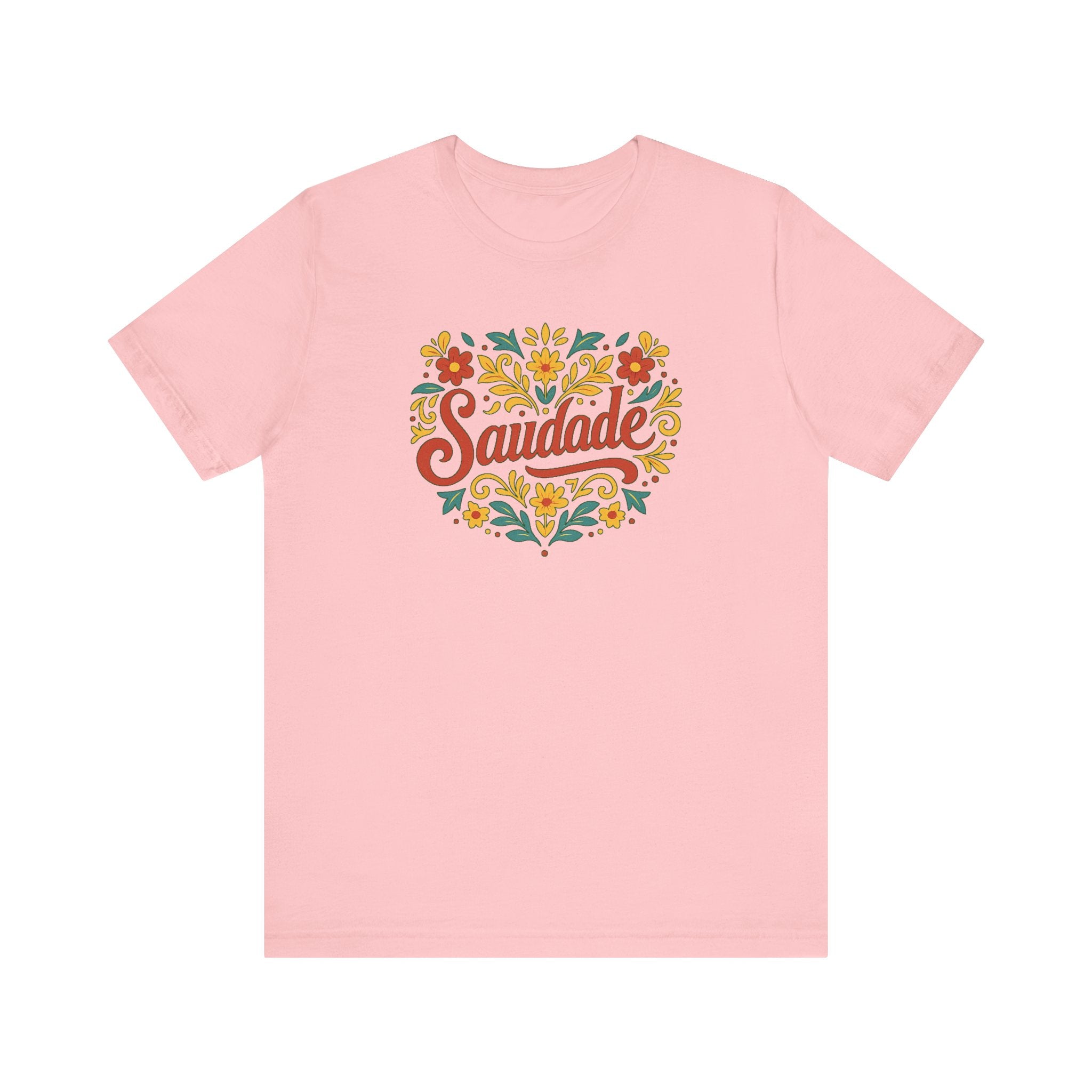 Saudade Floral Tee — Portuguese Nostalgia T-Shirt