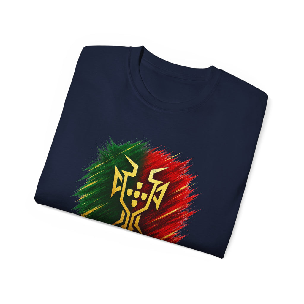 Portugal Flag Crest T-Shirt — Portugal Football Pride Tee