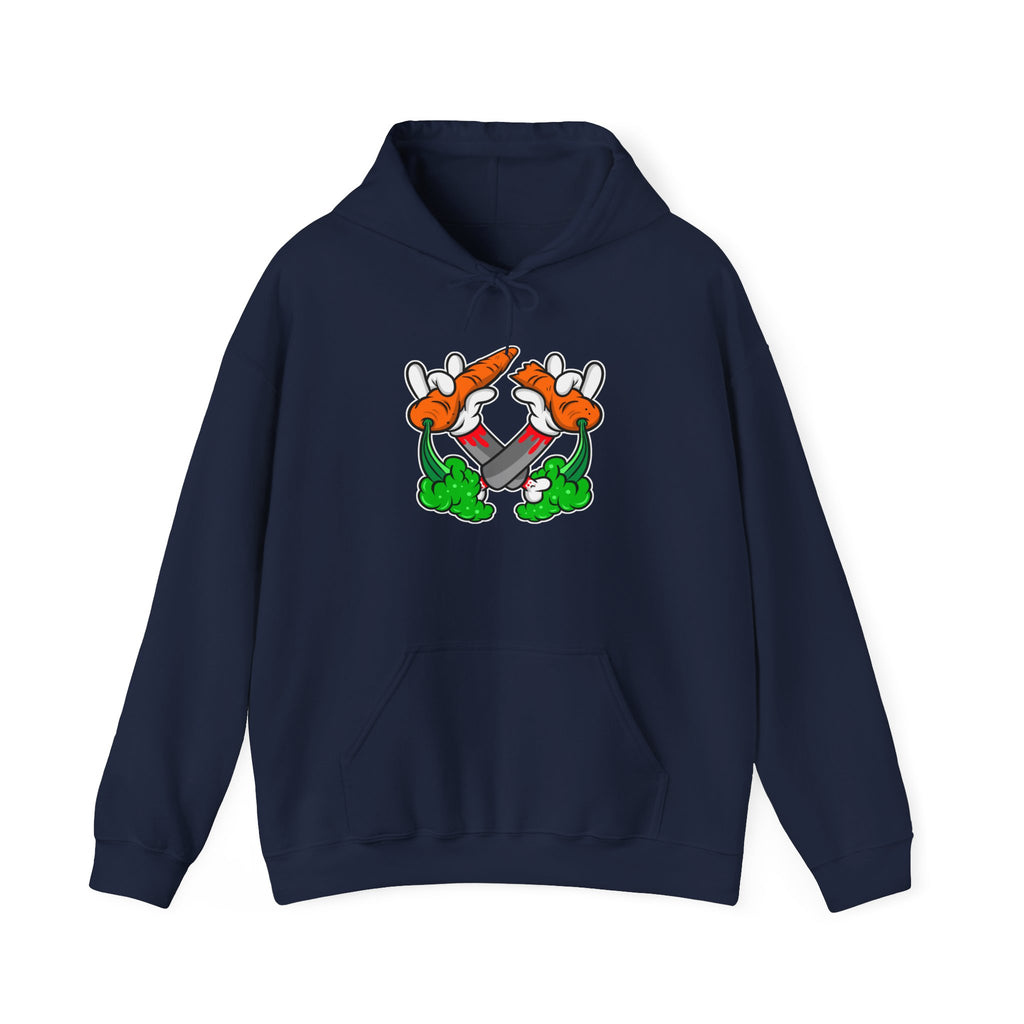 Playful Unisex College Hoodie, Cartoon Design, Perfect for Students, Birthday Gift, College Events, Casual Wear, Gift for Graduates