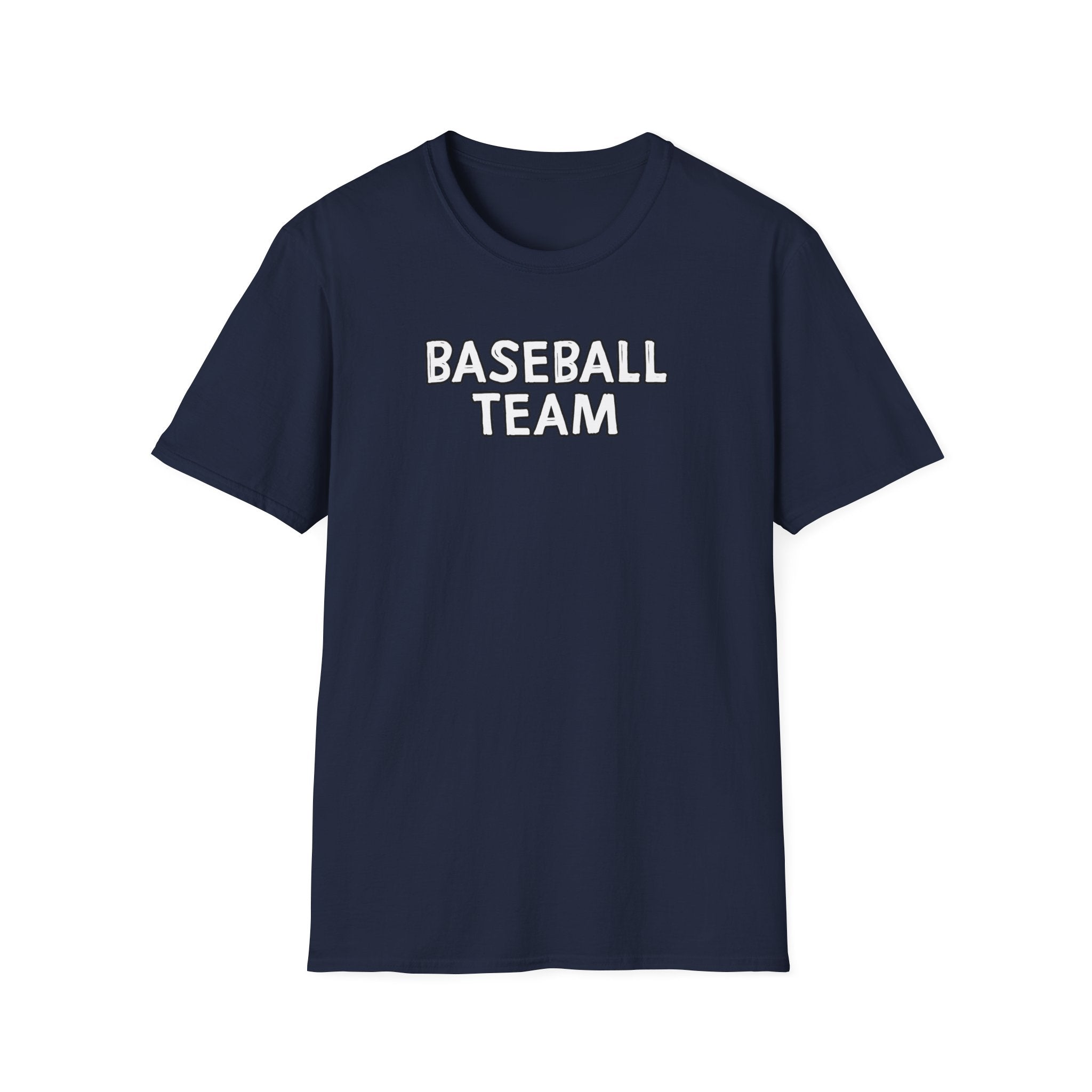 Baseball Team Unisex T-Shirt - Sporty, Casual Wear, Perfect for Team Spirit, Game Days, and Gifts, Summer Fun