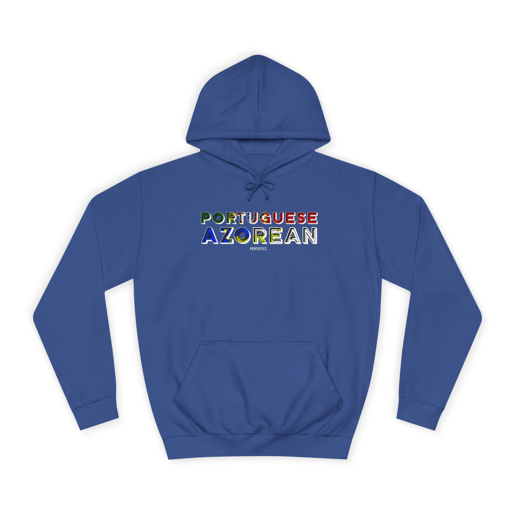 Azorean Portuguese Hoodie — Colorful Island Pride Pullover