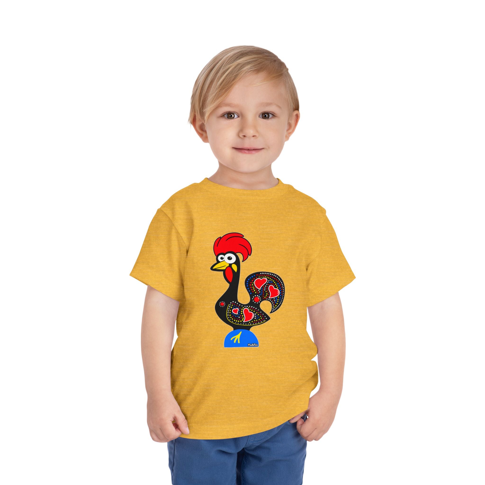 Toddler Tee - Barcelos Rooster Design - Toddler Tee