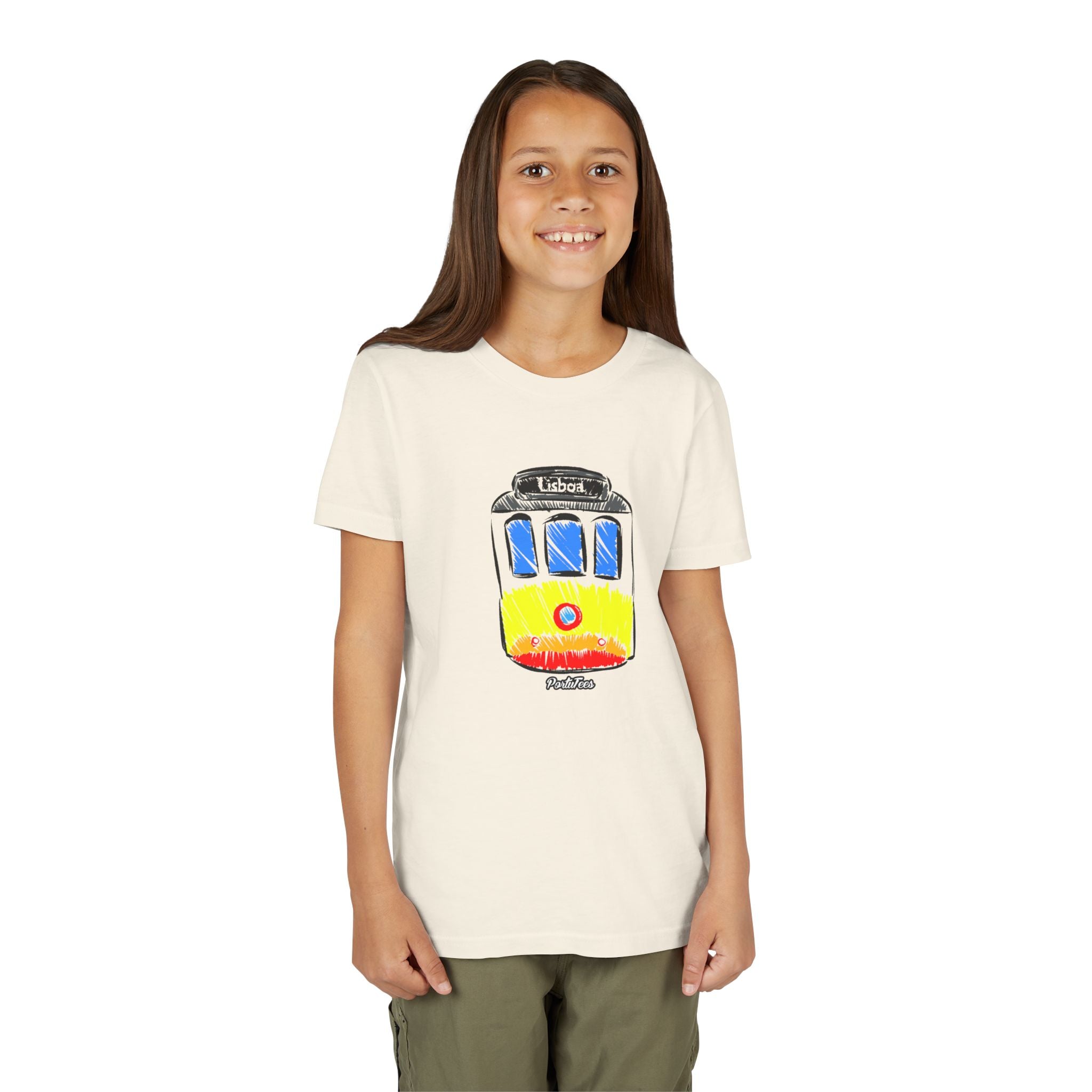 Lisbon Tram Youth Short Sleeve Tee