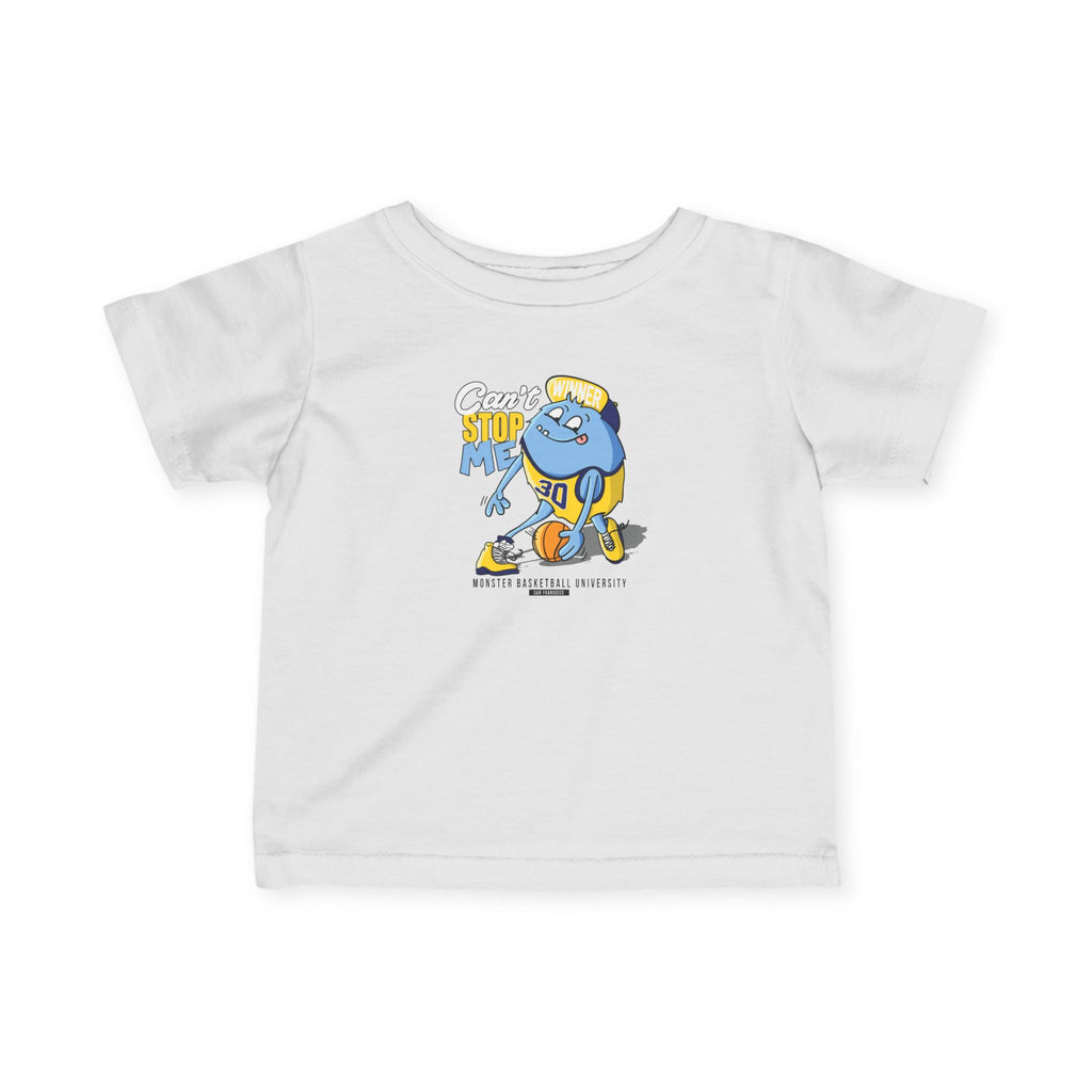 Funny Baby Tee - "Can't Stop Me" | Infant Jersey Shirt, Baby Gift, Toddler Apparel, Cute Kids Clothing, Sports Tee