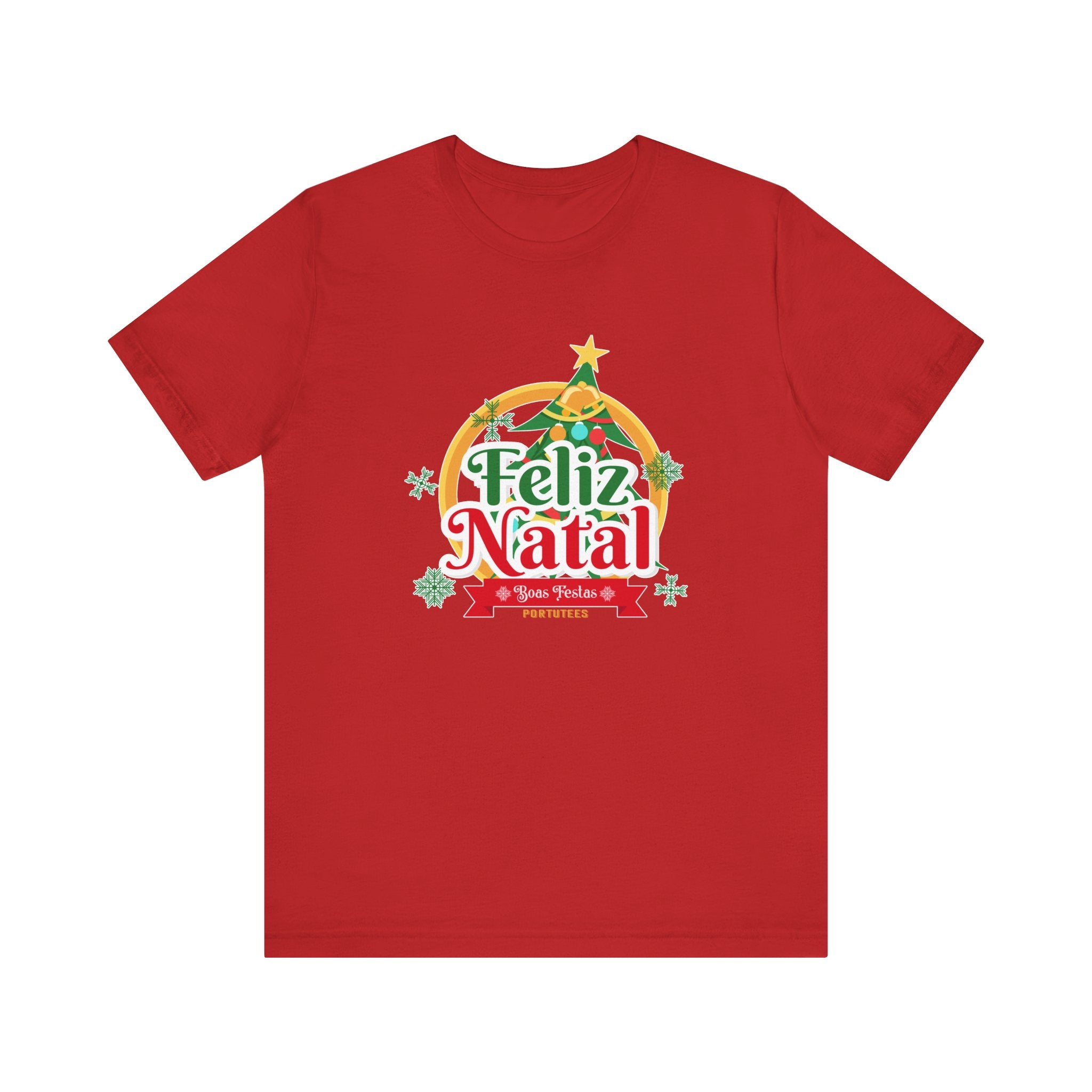 Feliz Natal Christmas Tee – Festive Portuguese Holiday T‑Shirt