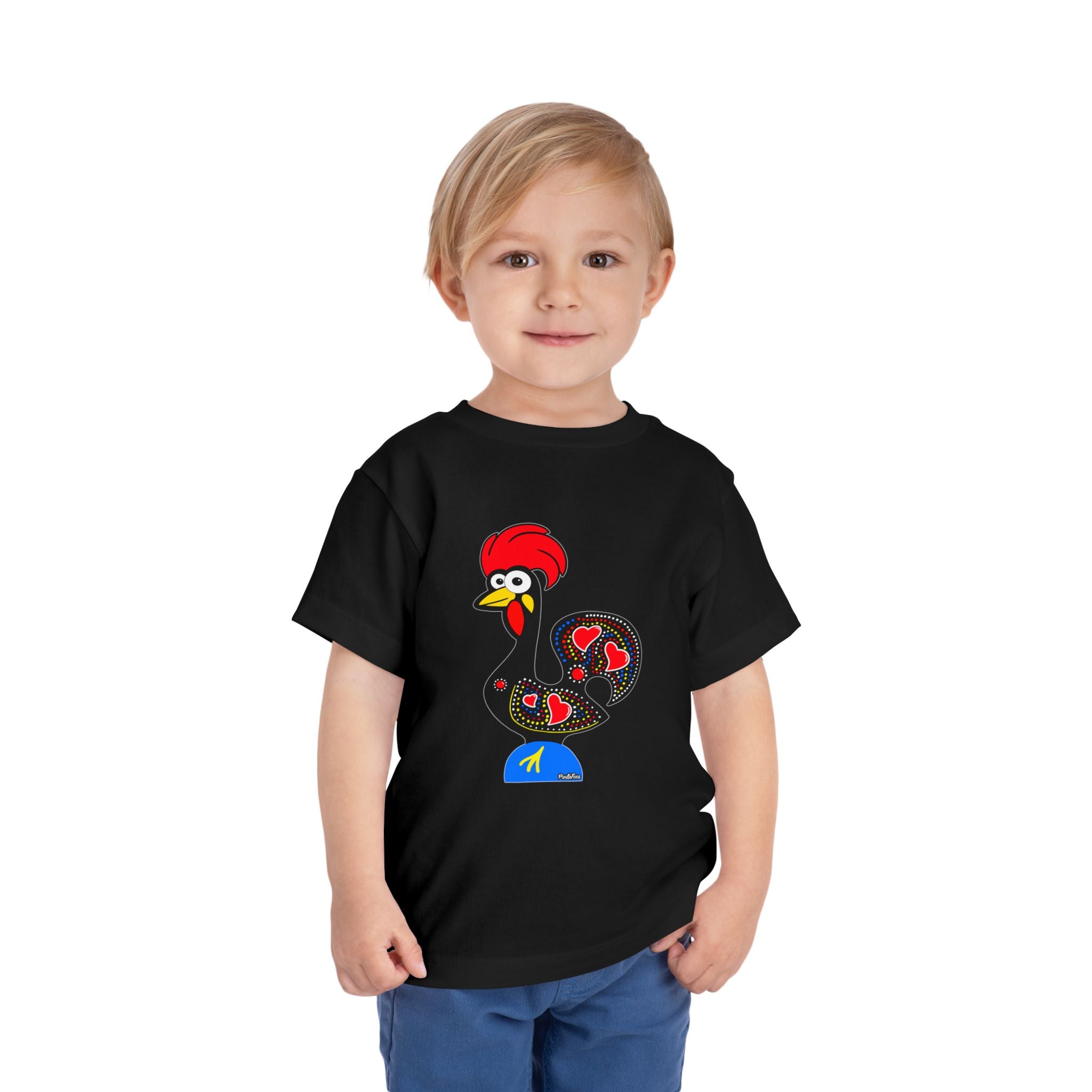 Toddler Tee - Barcelos Rooster Design - Toddler Tee