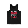 Inspirational Unisex Jersey Tank Top - Motivational Apparel, Workout Shirt, Gym Tank, Self-Love Gift, Fitness Clothing