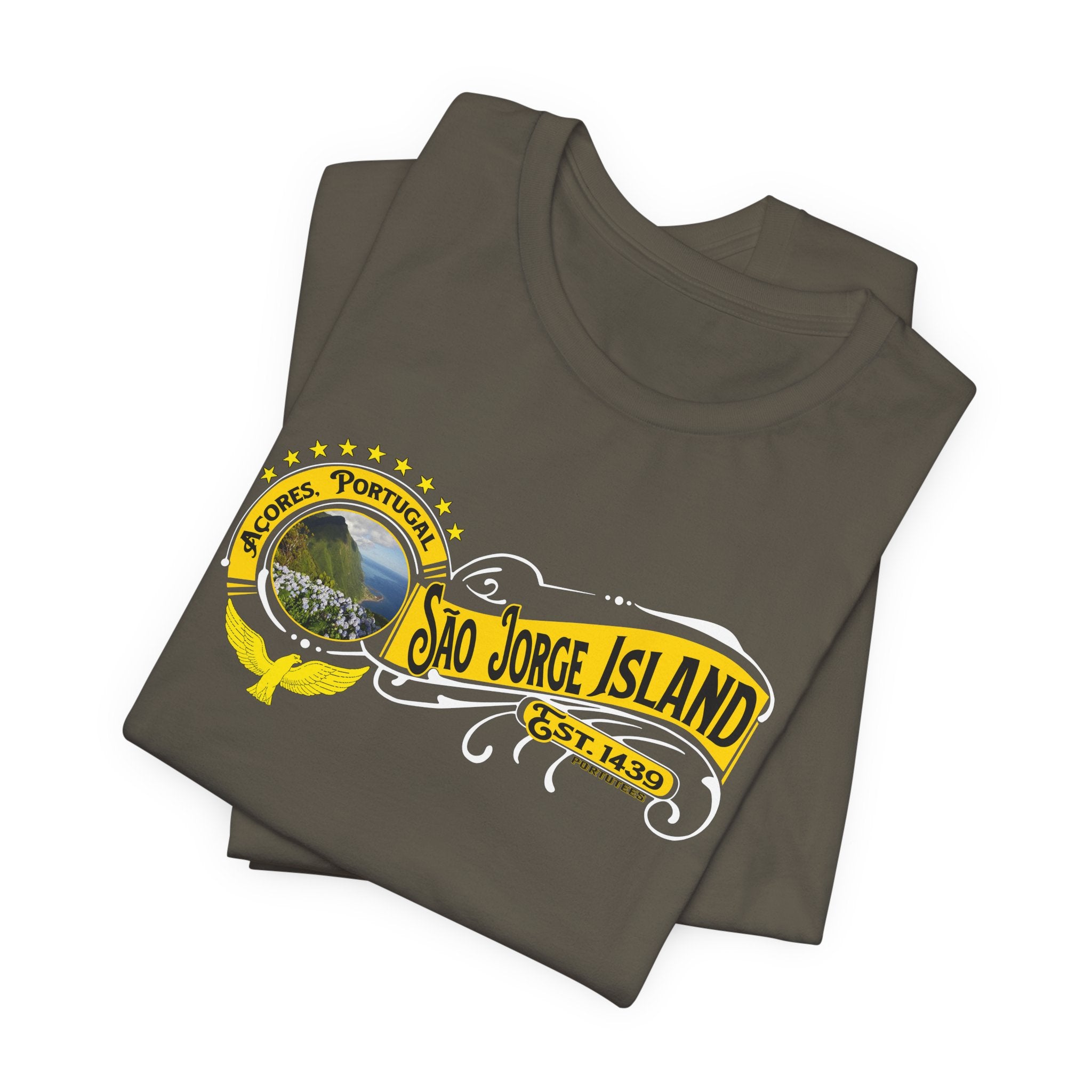 Sao Jorge Island Vintage Graphic Tee
