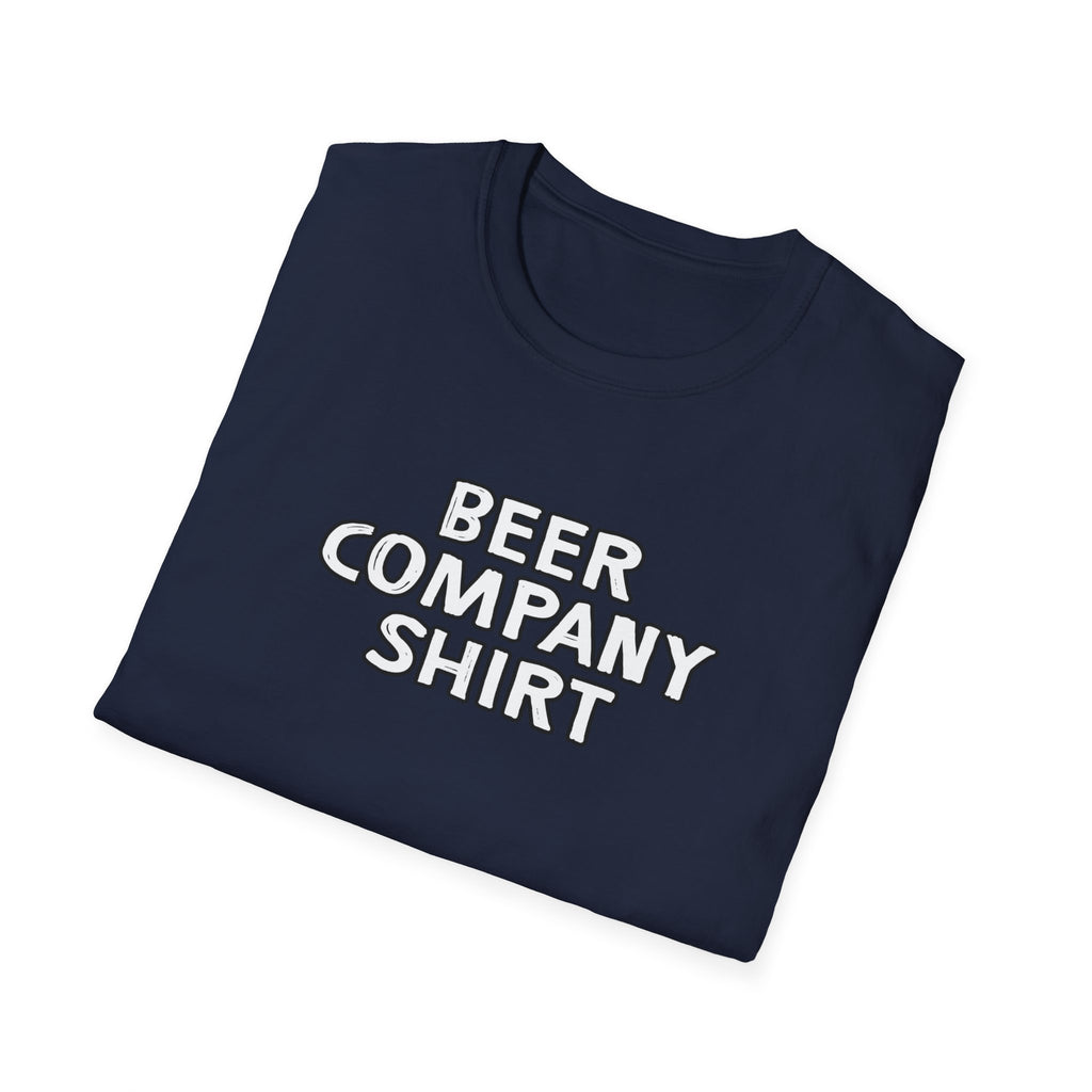 Casual Beer Company T-Shirt, Perfect for Beer Lovers, Party Wear, Gifts for Craft Beer Enthusiasts, Summer BBQs, Beer Festivals