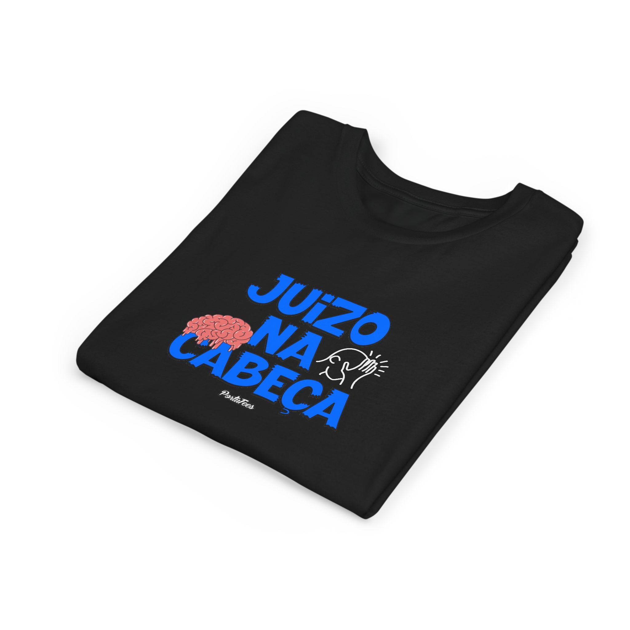 Juízo na Cabeça Youth Short Sleeve Tee - Fun Graphic T-Shirt for Kids