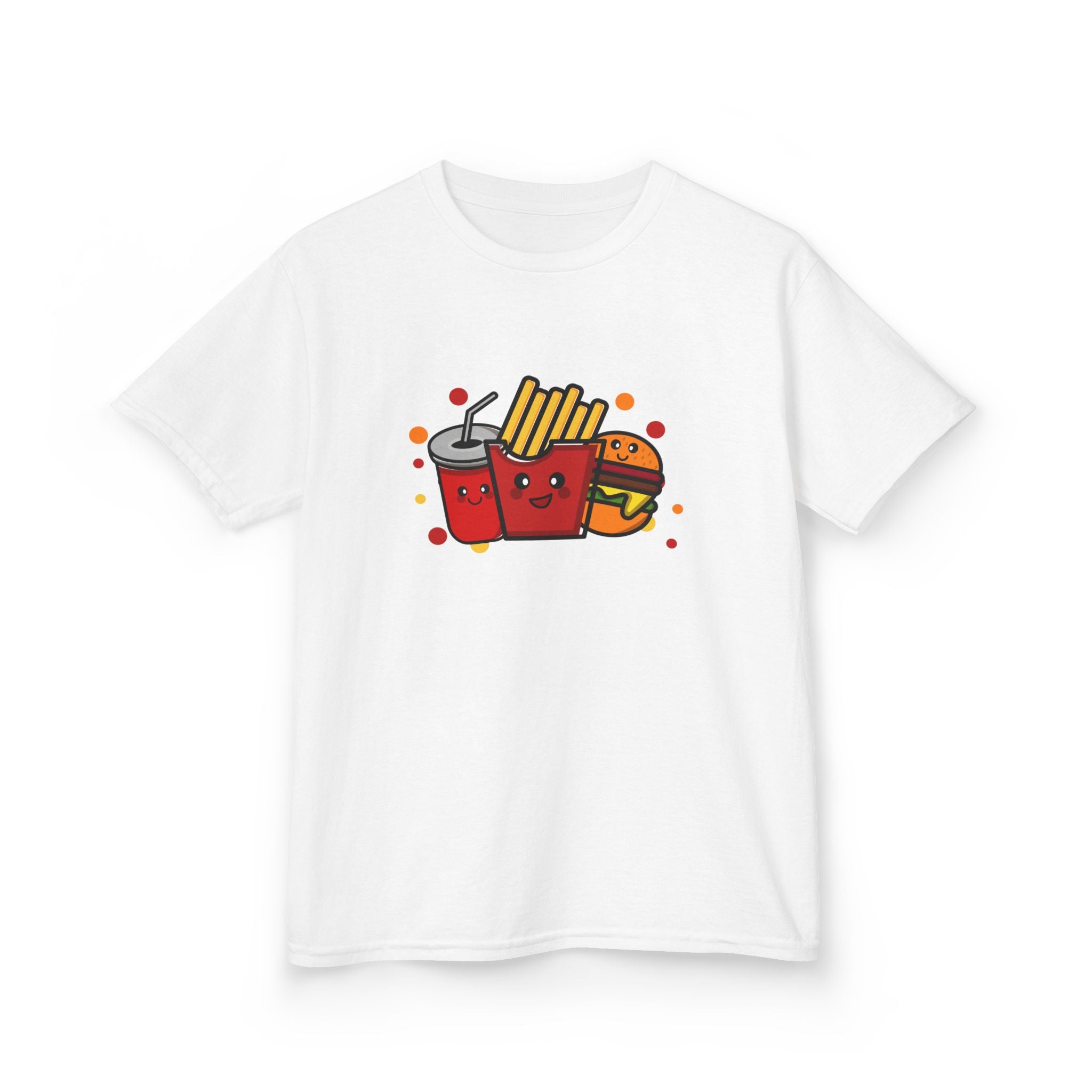 Kids Tee, Fun Fast Food Kids Shirt, Cute Foodie Child's T-Shirt, Children's Graphic Tee, Youth Cotton Top