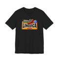 Linguica Sausage Vintage Label Tee — Homemade Authentic 24/7 Graphic T-Shirt