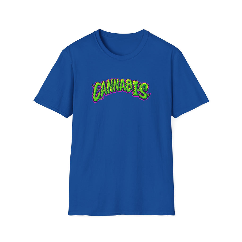Cannabis Unisex Softstyle T-Shirt - Fun & Relaxed Vibe, Perfect for Casual Wear, Gift for 420 Celebrators, Everyday Comfort
