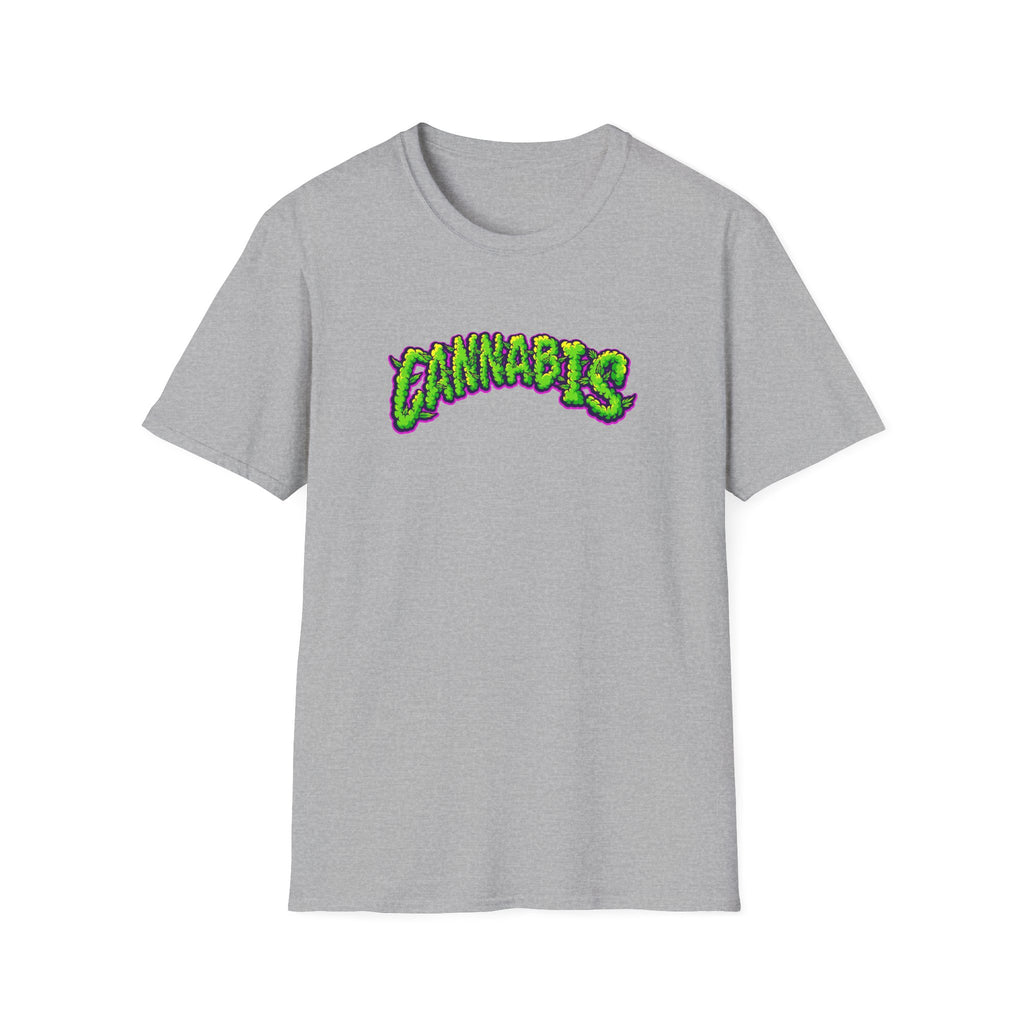 Cannabis Unisex Softstyle T-Shirt - Fun & Relaxed Vibe, Perfect for Casual Wear, Gift for 420 Celebrators, Everyday Comfort
