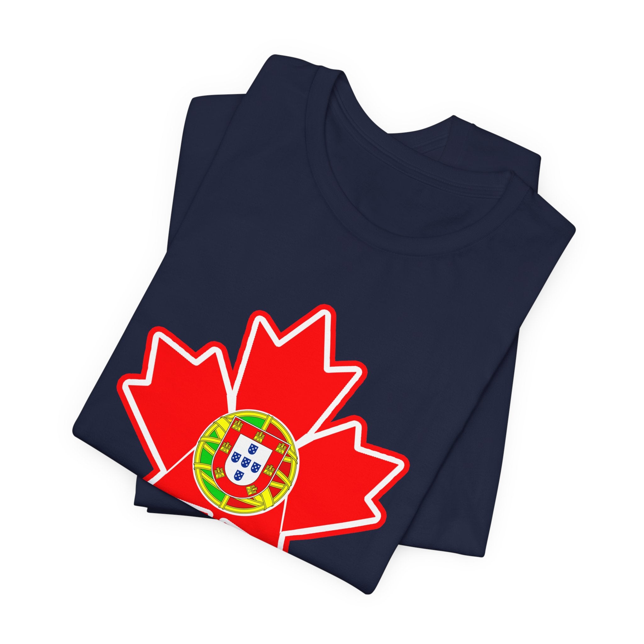 Portuguese Canadian Maple Leaf T-Shirt — Portuguese Canada Pride Tee