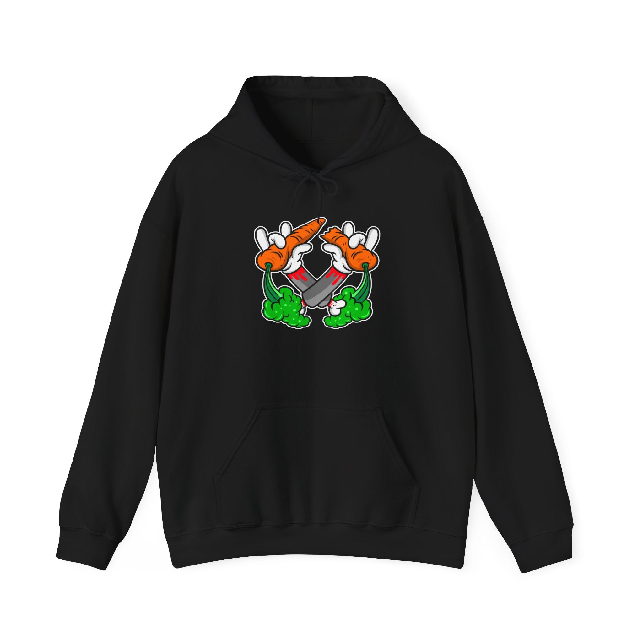 Playful Unisex College Hoodie, Cartoon Design, Perfect for Students, Birthday Gift, College Events, Casual Wear, Gift for Graduates