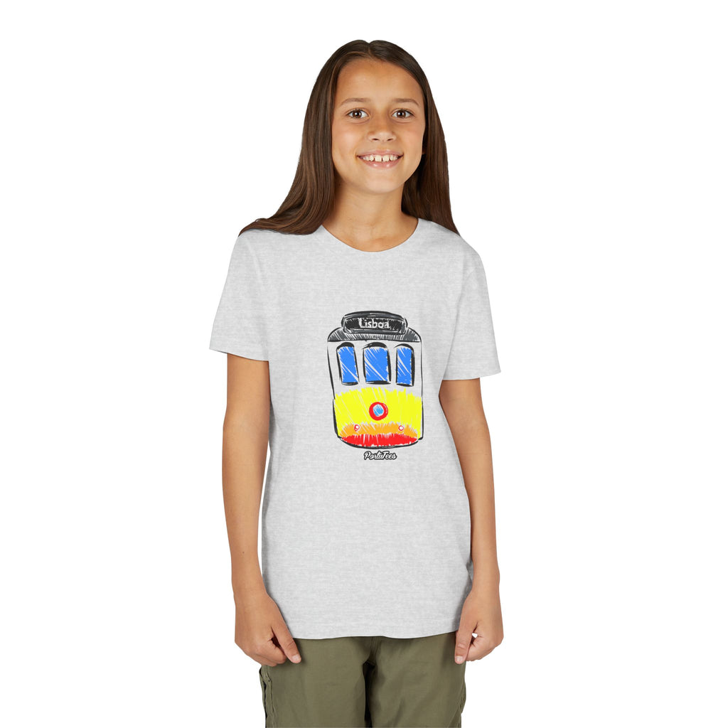 Lisbon Tram Youth Short Sleeve Tee