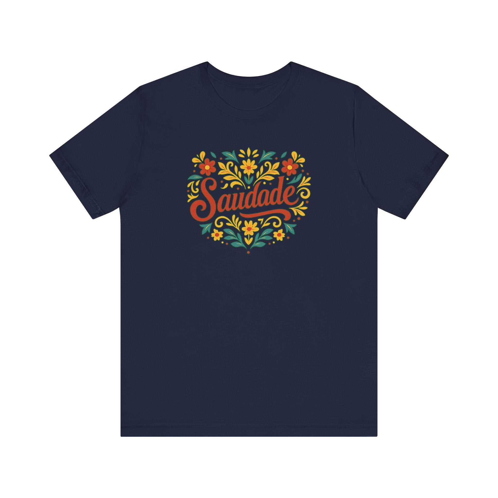 Saudade Floral Tee — Portuguese Nostalgia T-Shirt