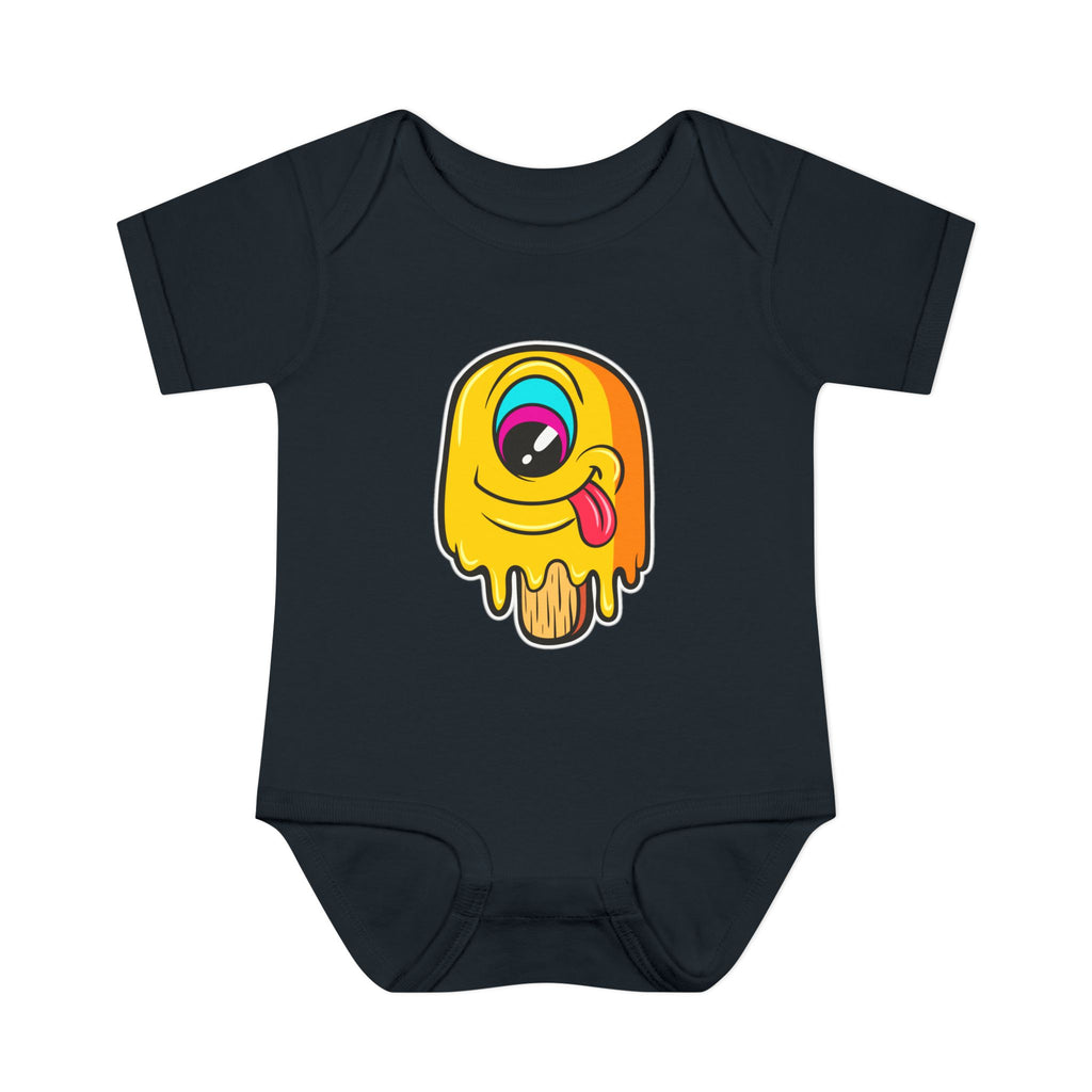 Cute Baby Bodysuit with Colorful Ice Cream Design, Fun Infant Outfit, Newborn Gift, Summer Baby Clothes, Baby Shower Presents, Playful
