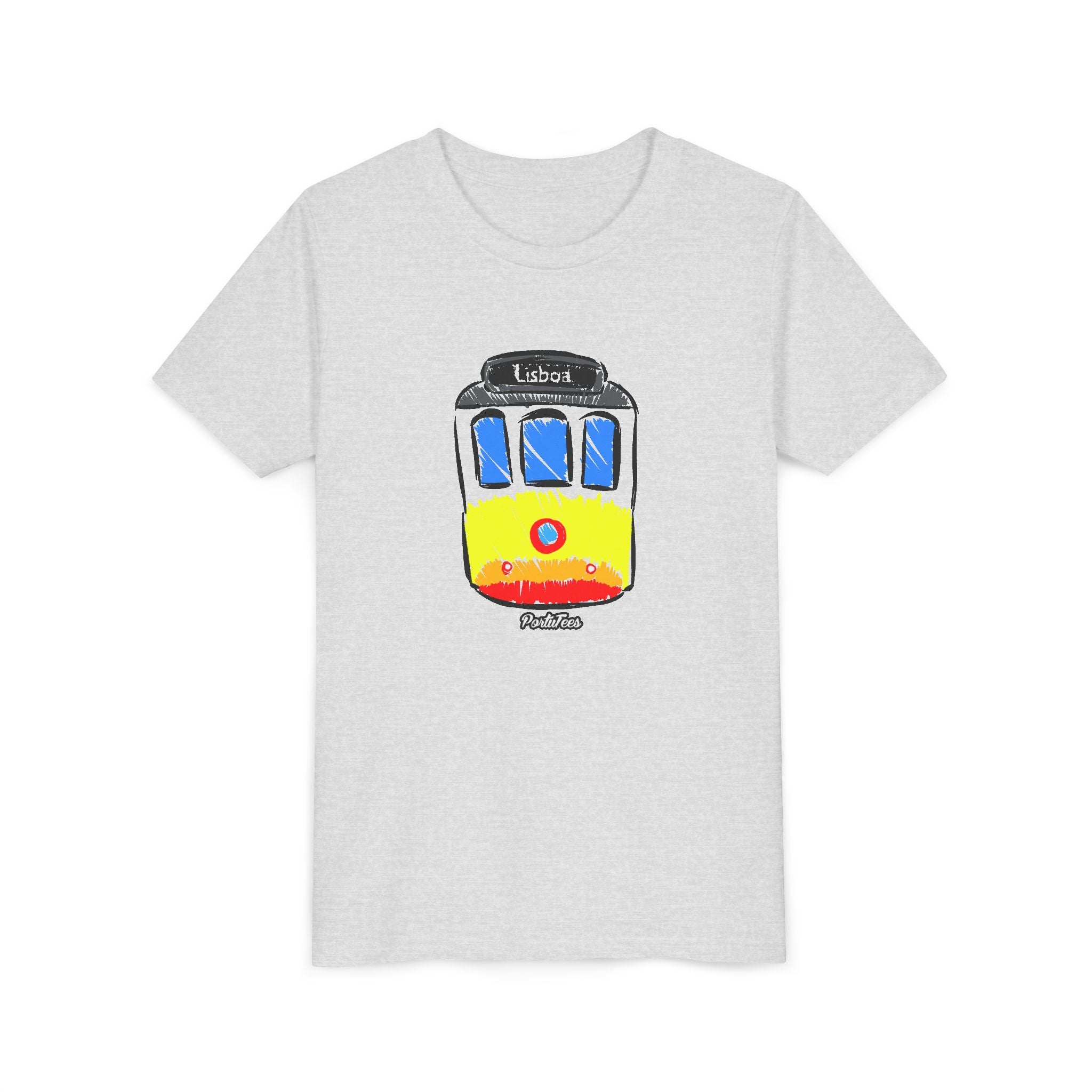 Lisbon Tram Youth Short Sleeve Tee