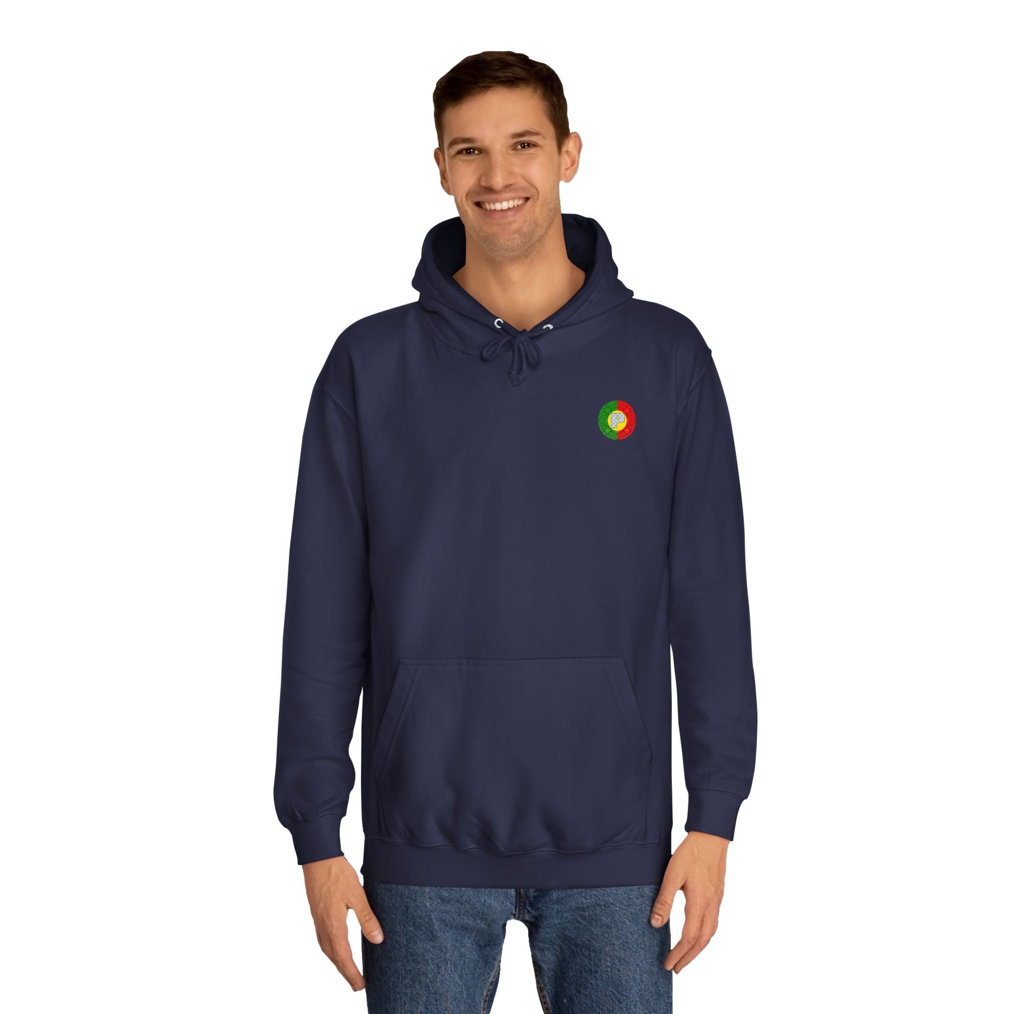 Hip-Hop Portuguese Rooster Hoodie - Urban Style Sweatshirt, Trendy College Apparel, Unisex Outerwear, Chicken Lover Gift, Cool Rooster