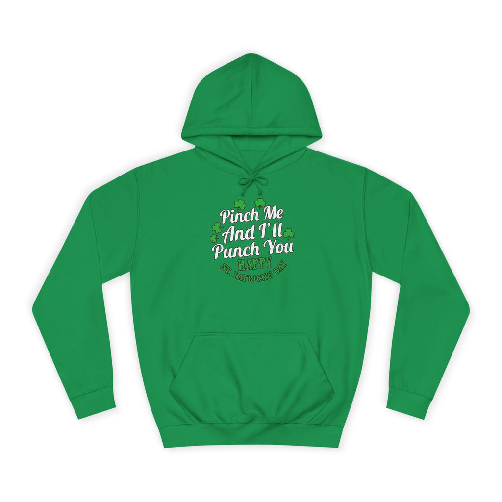 Funny St. Patrick's Day Unisex Hoodie, Perfect for Celebrations, Gift for Friends, Cozy Wear for Parties, Holiday Apparel, Green Humor