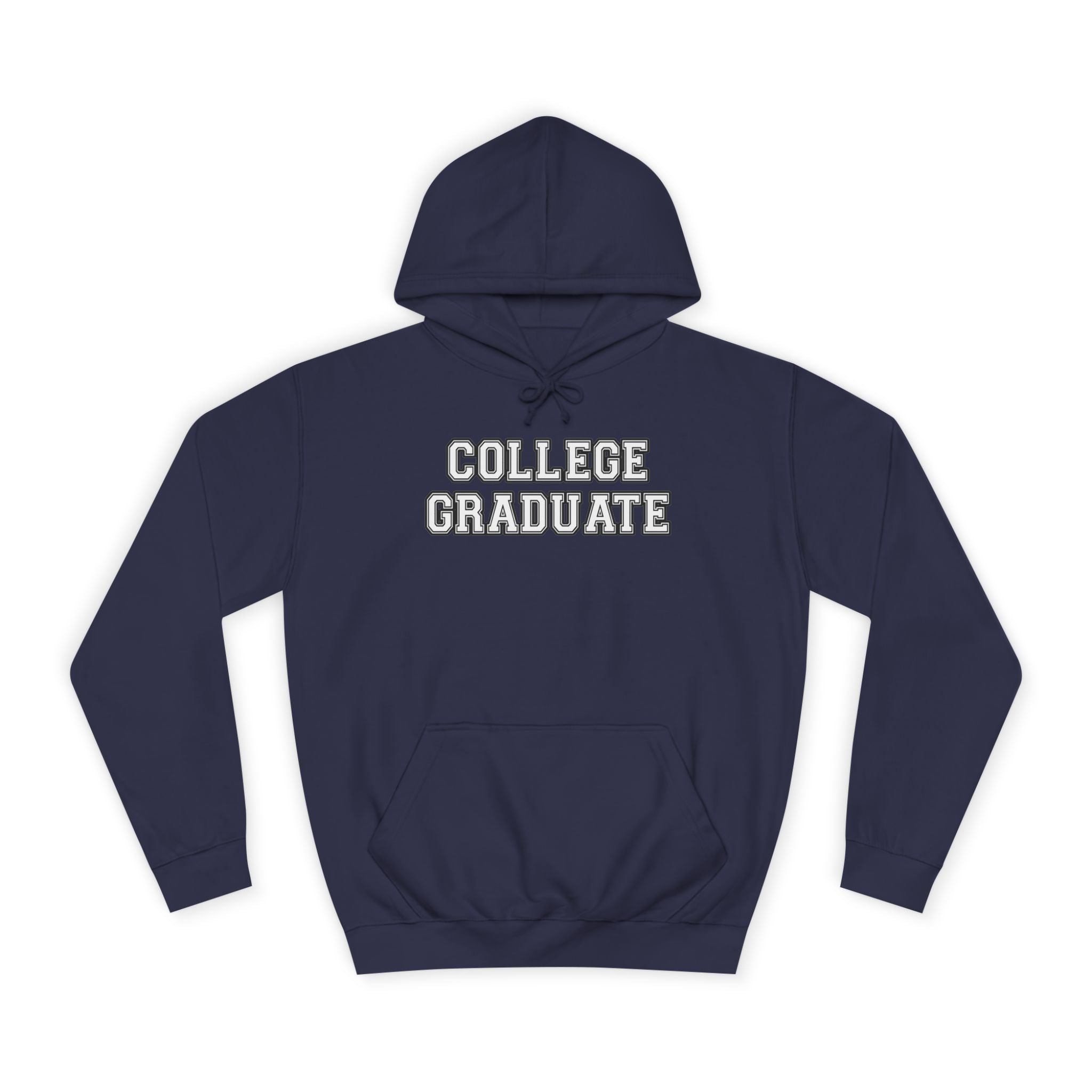 College Graduate Hoodie, Unisex Graduation Sweatshirt, Gift for Graduates, College Apparel, Casual Wear, College Memories