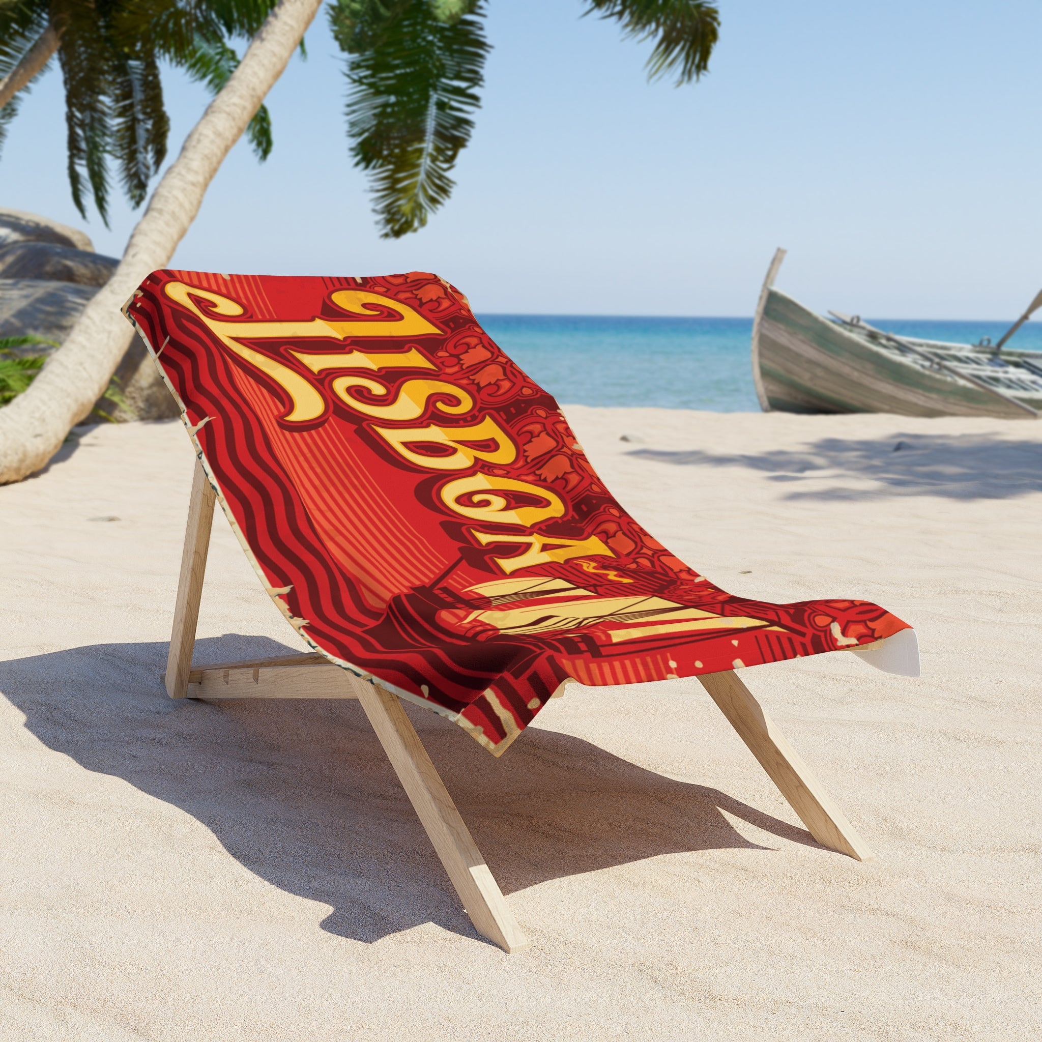 Lisboa Beach Towel