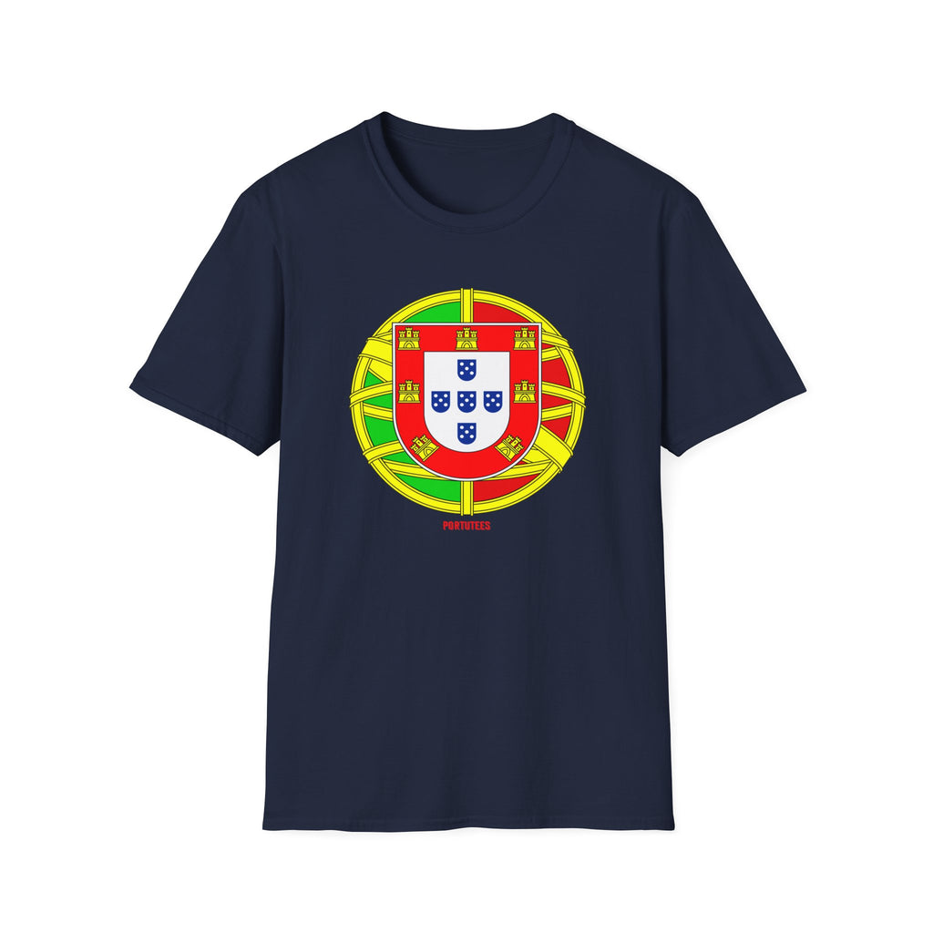 Portugal Crest T‑Shirt — Portuguese Coat of Arms Graphic Tee