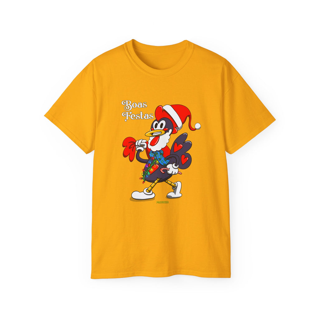 Barcelos Rooster Santa Suit Baos Festa T-Shirt