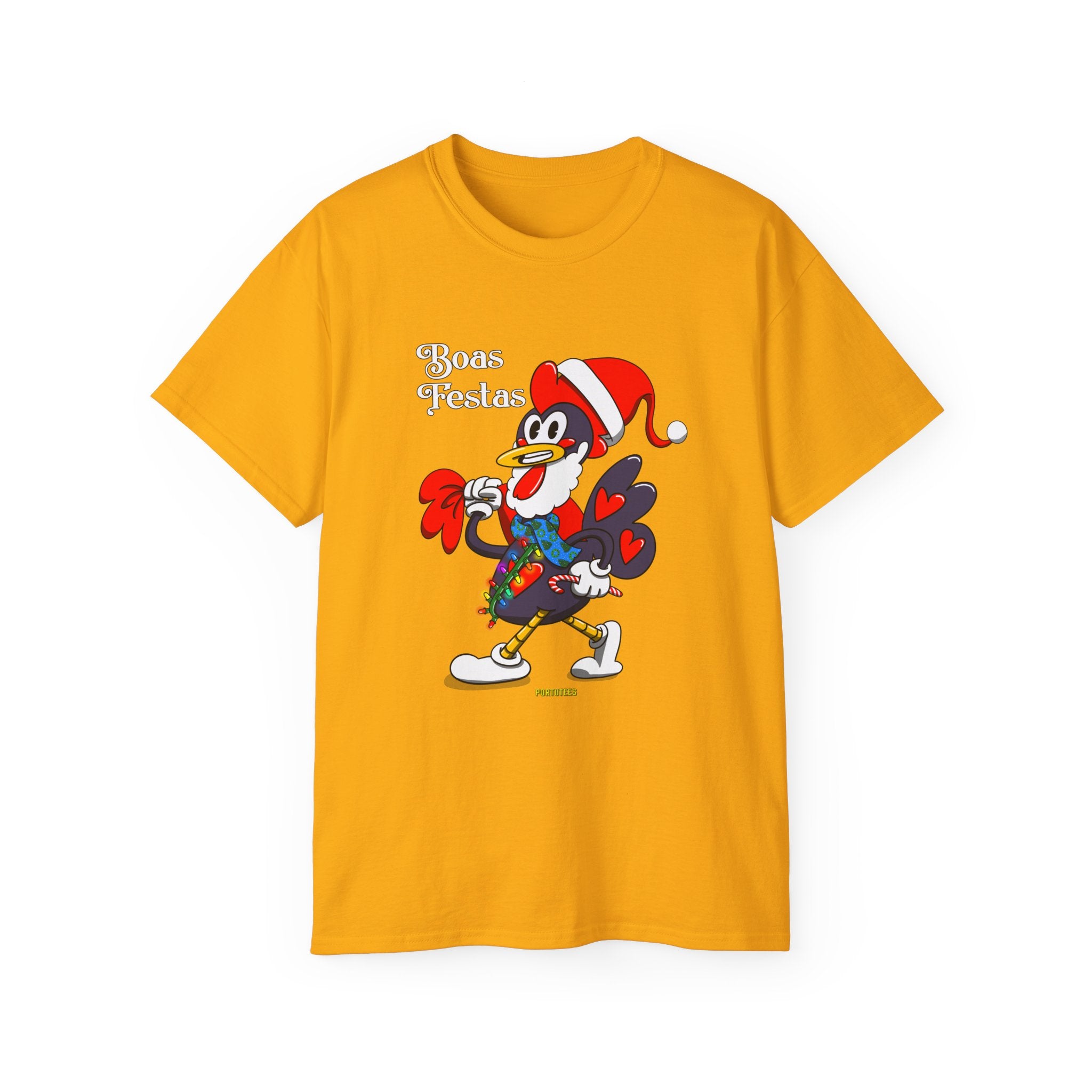 Barcelos Rooster Santa Suit Baos Festa T-Shirt