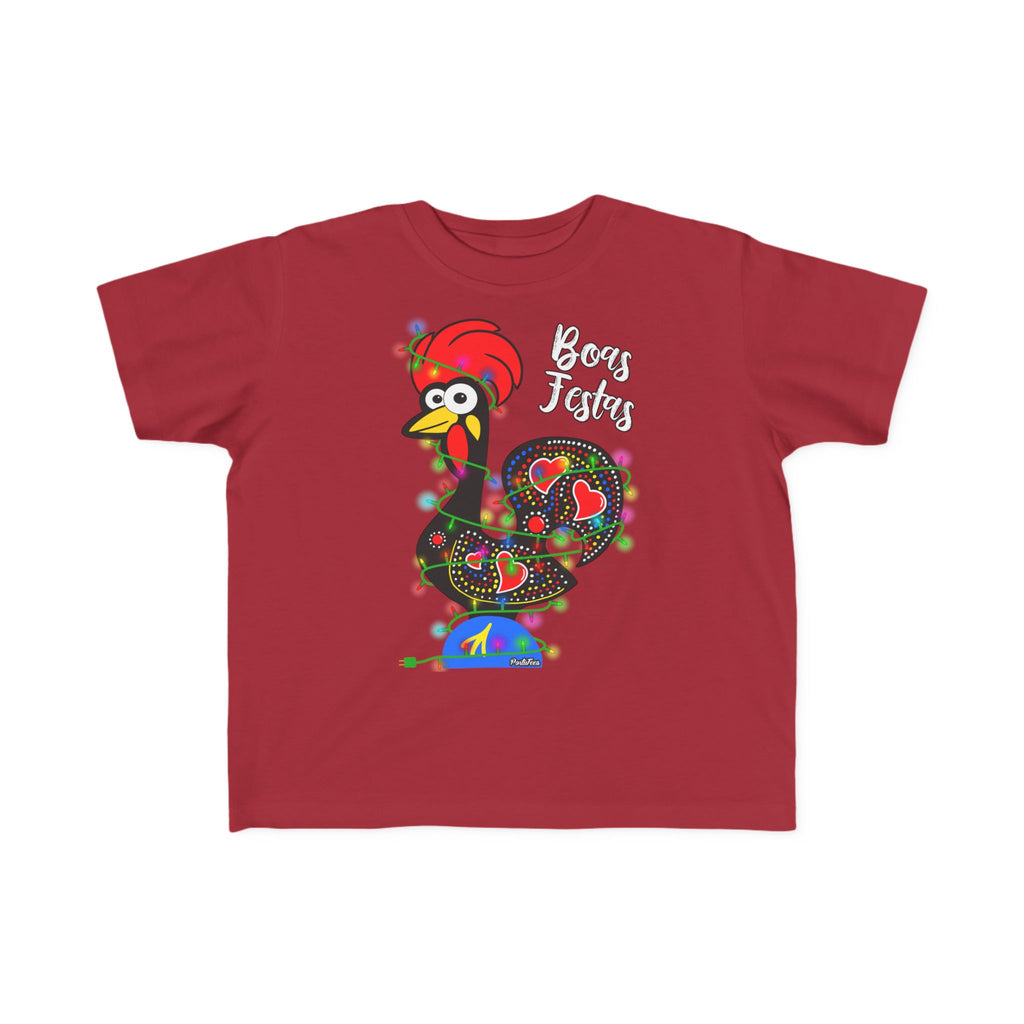 Toddler Tee - Boas Festas Rooster Toddler