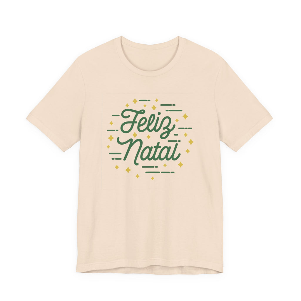 Feliz Natal Unisex Jersey Tee - Festive Holiday Style