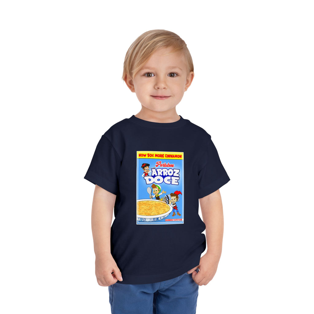 ‘Arroz Doce’ Cereal Box Graphic - Toddler Tee