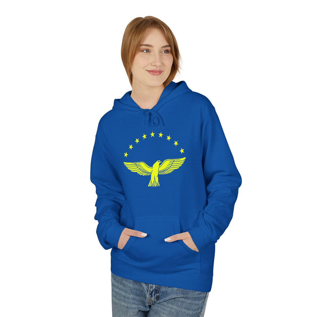 Azores Eagle Unisex Hoodie - Soft Fleece for Comfort & Style