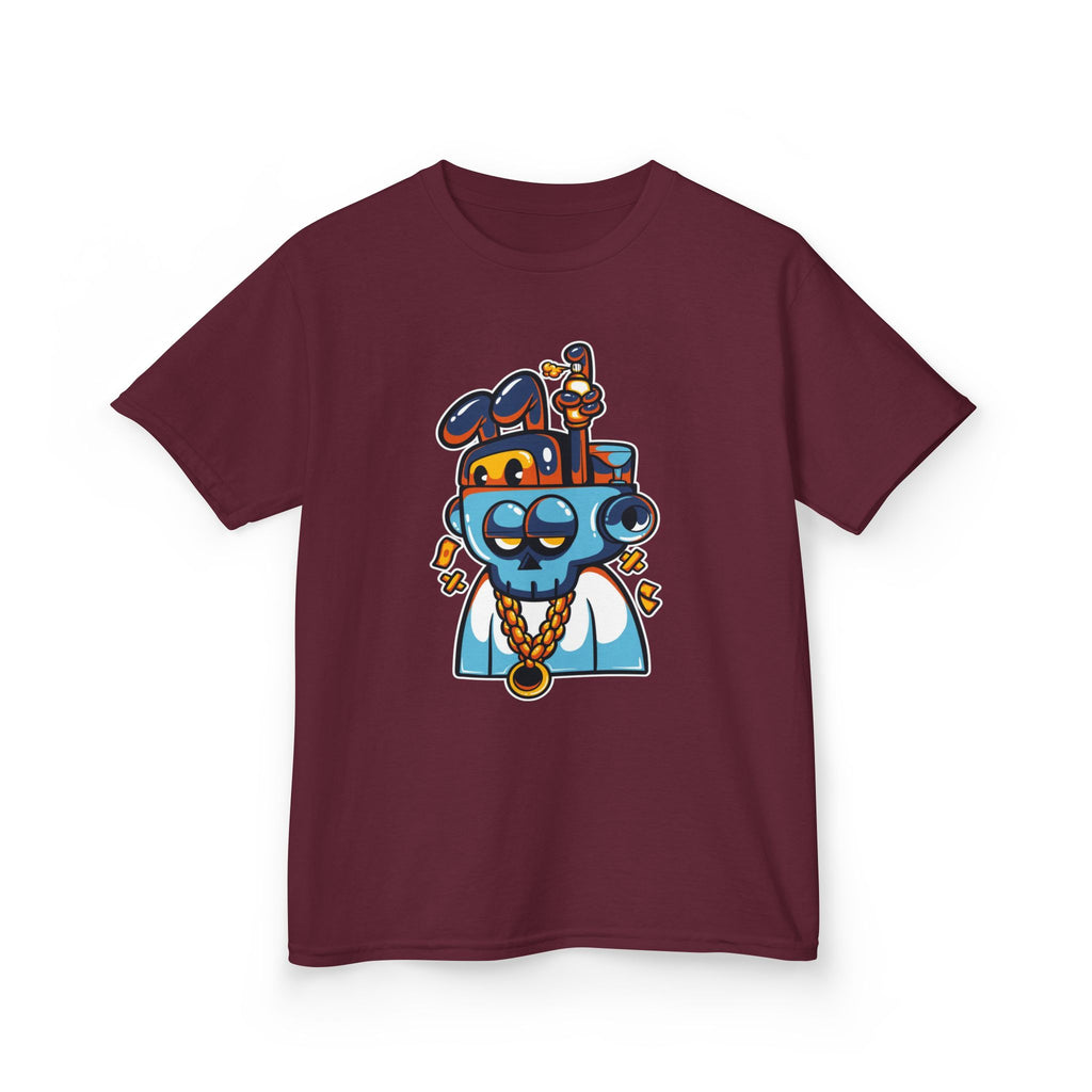 Cool Cartoon Kids Tee - Fun Graphic T-Shirt for Boys & Girls, Casual Wear, Gifts for Birthdays, Festivals, and Family Gatherings