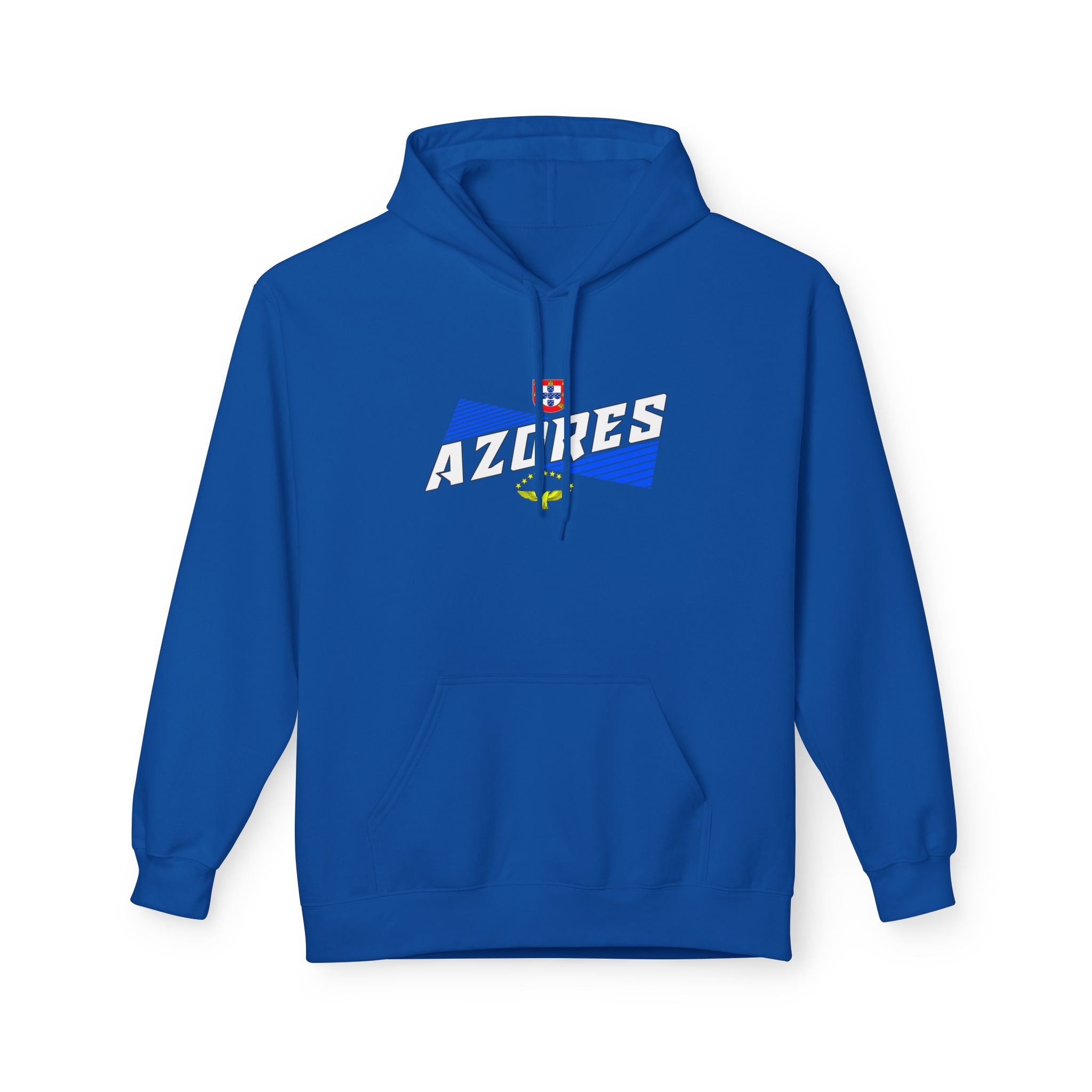 Azores Vintage Graphic Hoodie - Unisex Midweight Fleece Sweatshirt