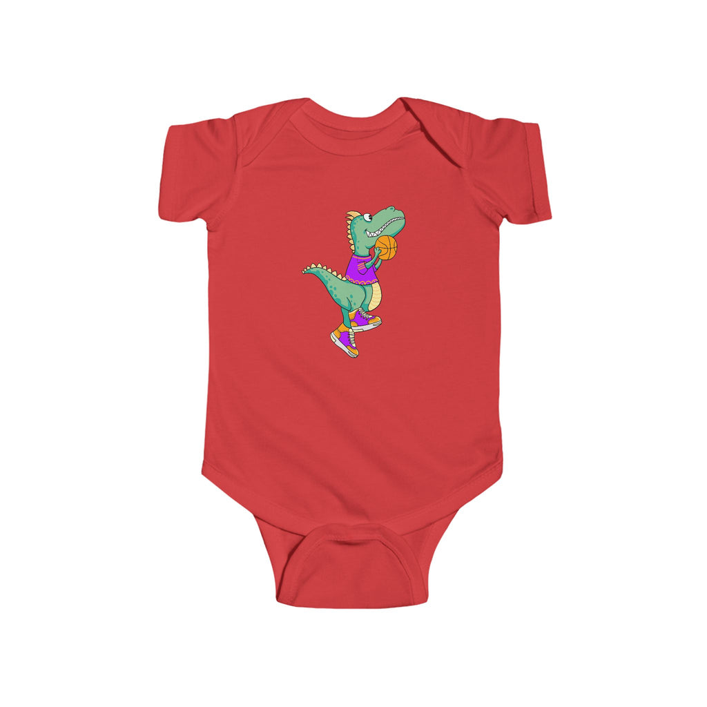 Dinosaur Themed Infant Bodysuit, Cute Baby Outfit, Toddler Gift, Fun Baby Shower Present, Playful Newborn Apparel, Adorable Animal Clothes