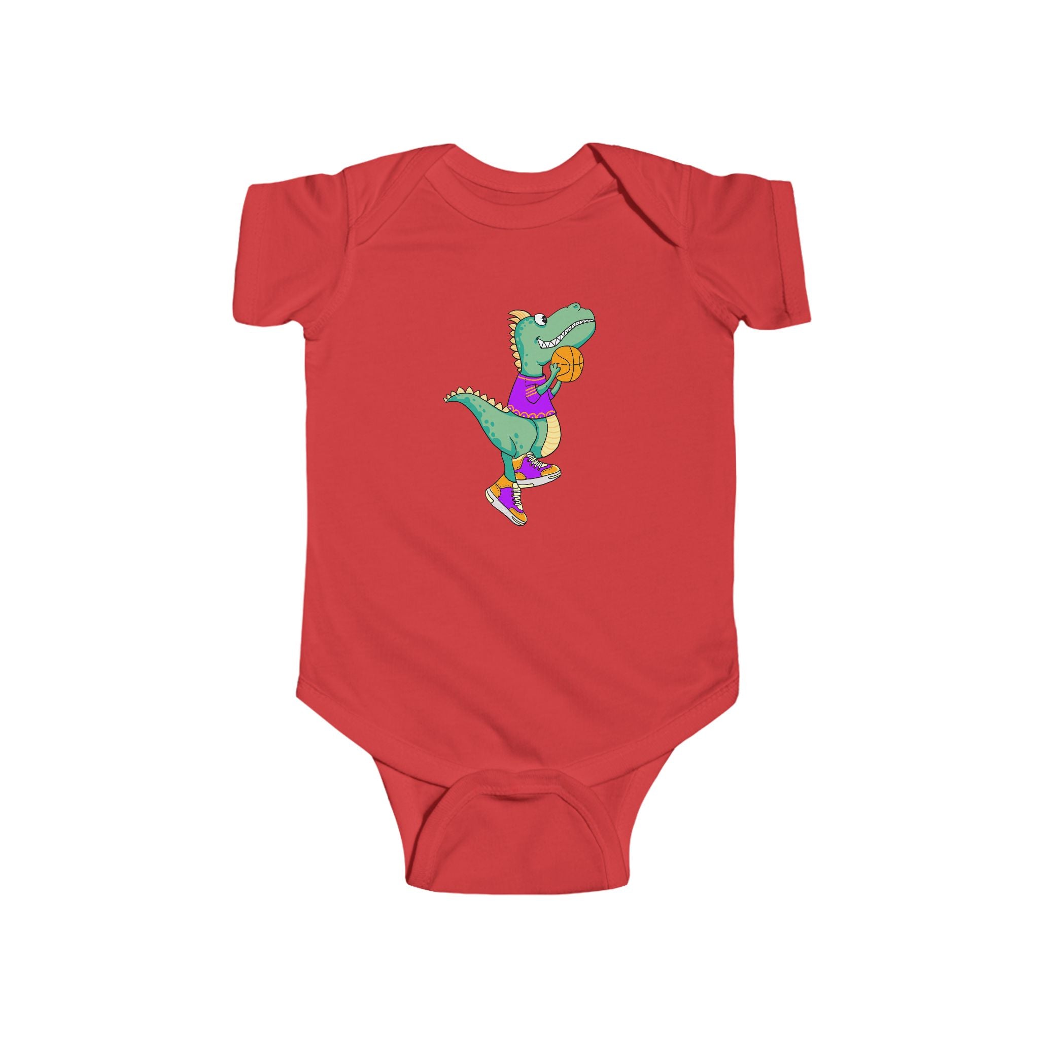 Dinosaur Themed Infant Bodysuit, Cute Baby Outfit, Toddler Gift, Fun Baby Shower Present, Playful Newborn Apparel, Adorable Animal Clothes
