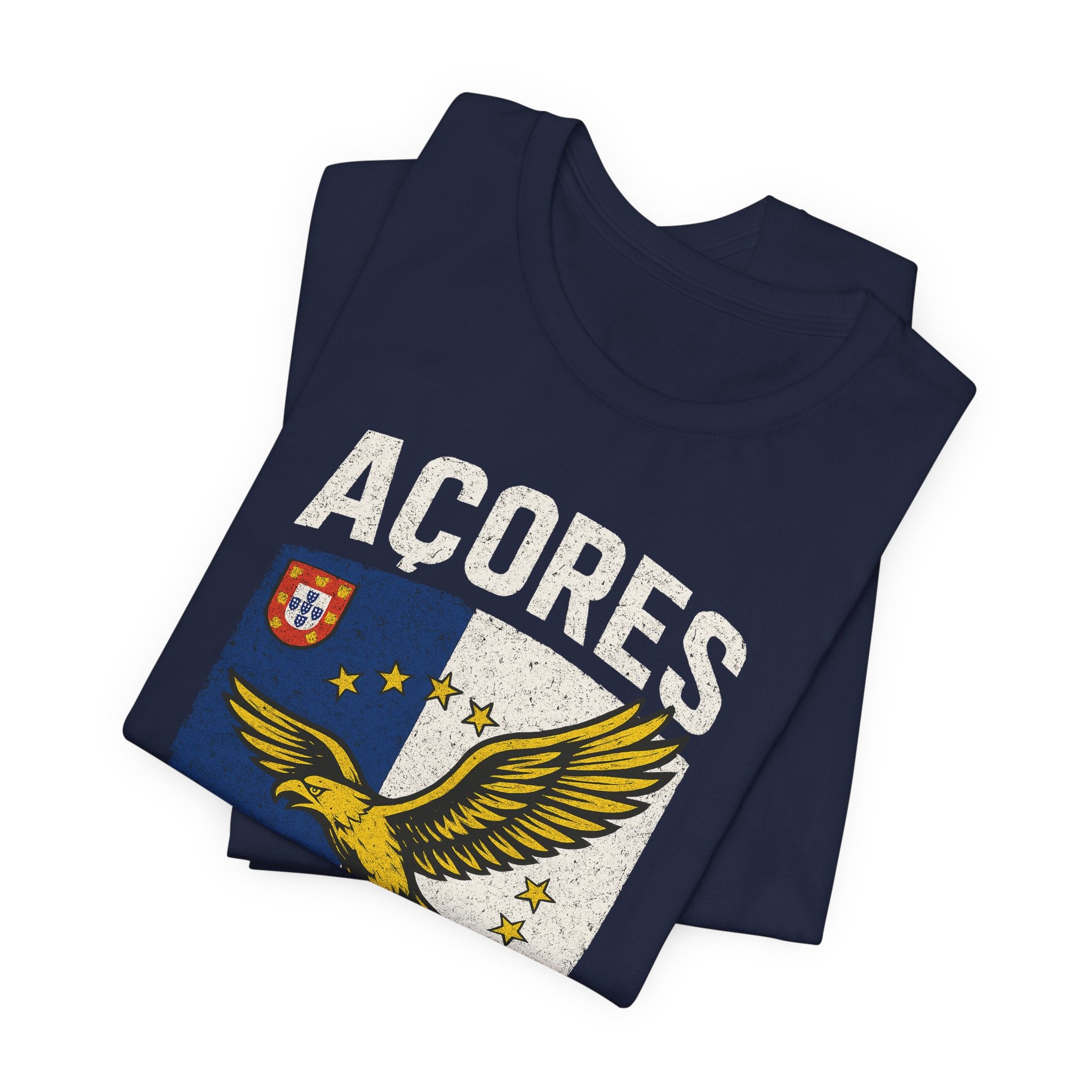 Açores Crest Eagle T-Shirt — Azores Pride Graphic Tee