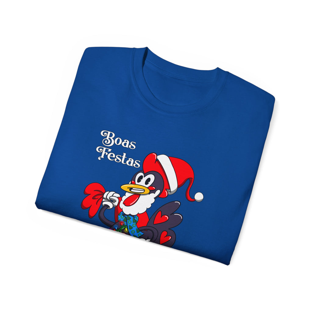 Barcelos Rooster Santa Suit Baos Festa T-Shirt