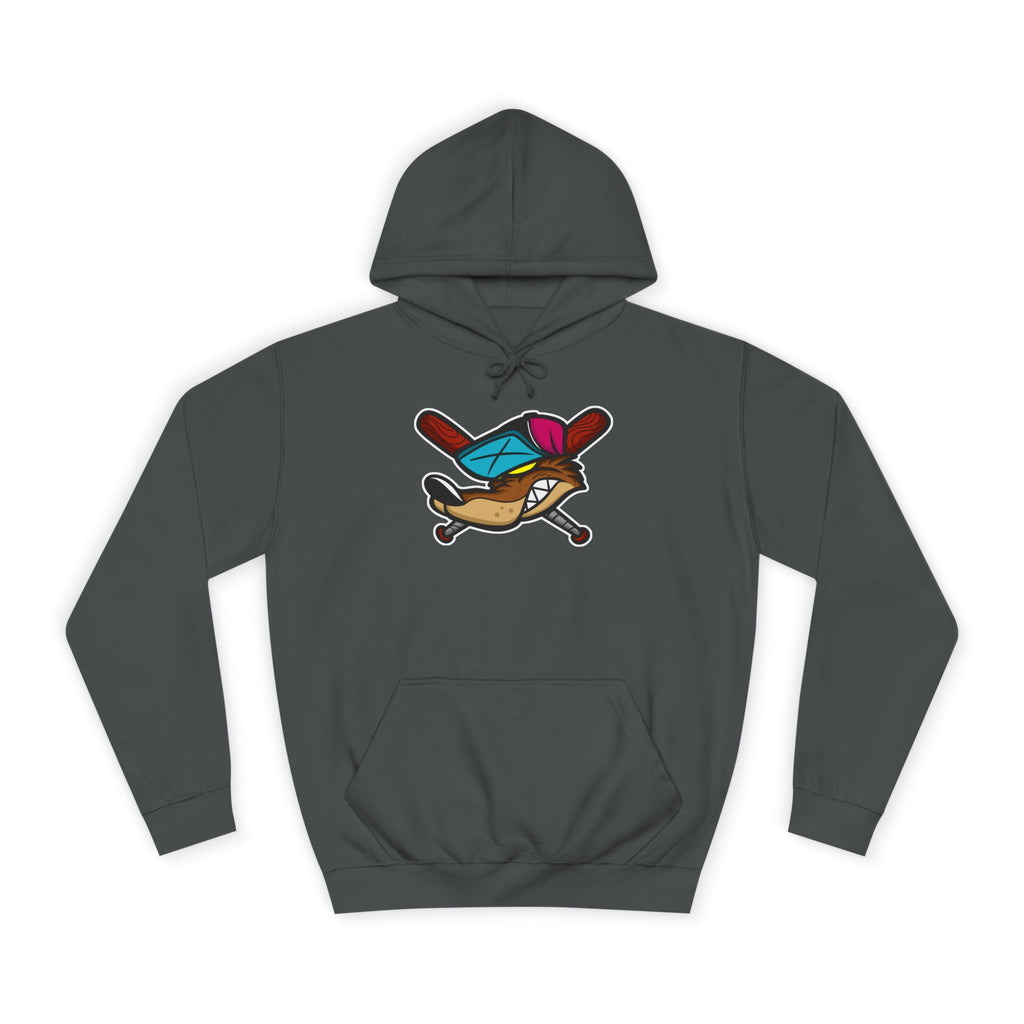 Vintage Cartoon Hoodie, Unisex College Hoodie, Casual Wear, Gift for Students, Cozy Sweatshirt, College Life Apparel