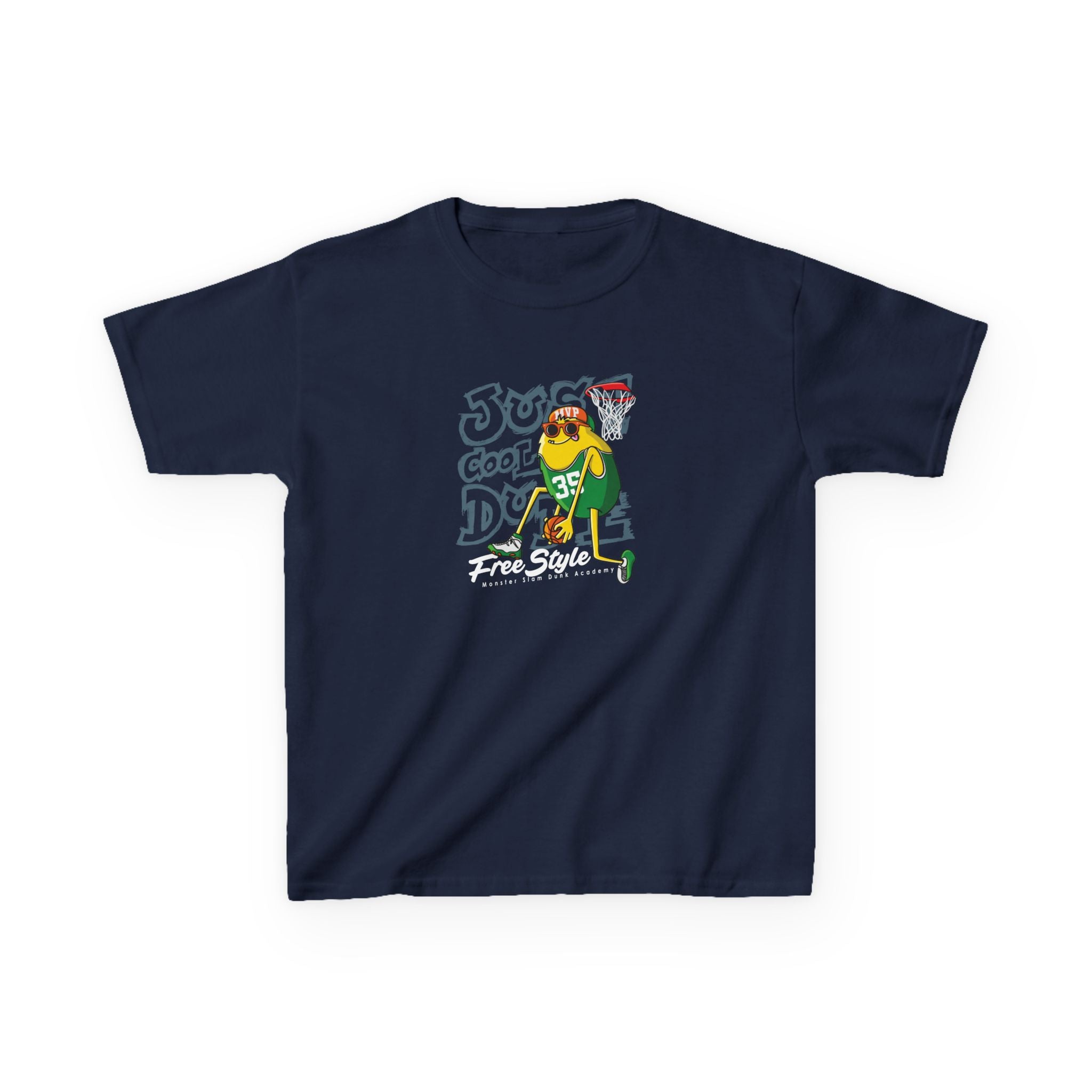 Cool Graphic Tee for Kids - Perfect for Sports and Play, Just Coop Doodle, Basketball Lovers, Gift for Boys, Fun Casual Wear