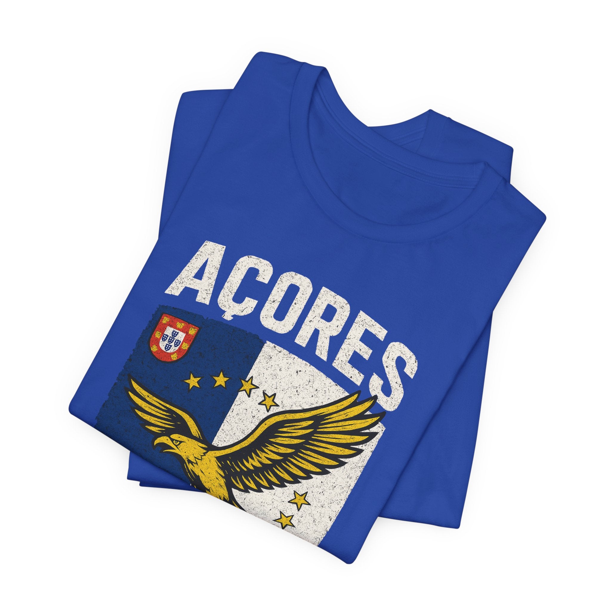 Açores Crest Eagle T-Shirt — Azores Pride Graphic Tee