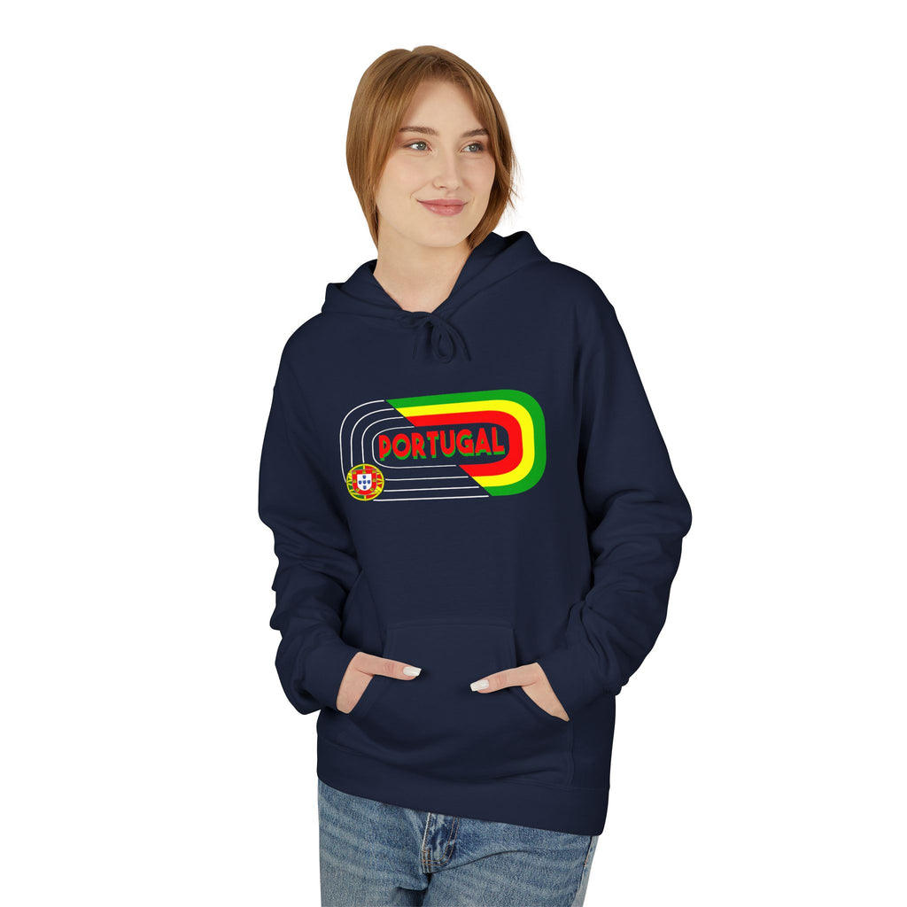 Portugal Retro Fleece Hoodie