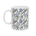 Nautical-Themed Ceramic Mug - 11oz - Perfect for Ocean Lovers